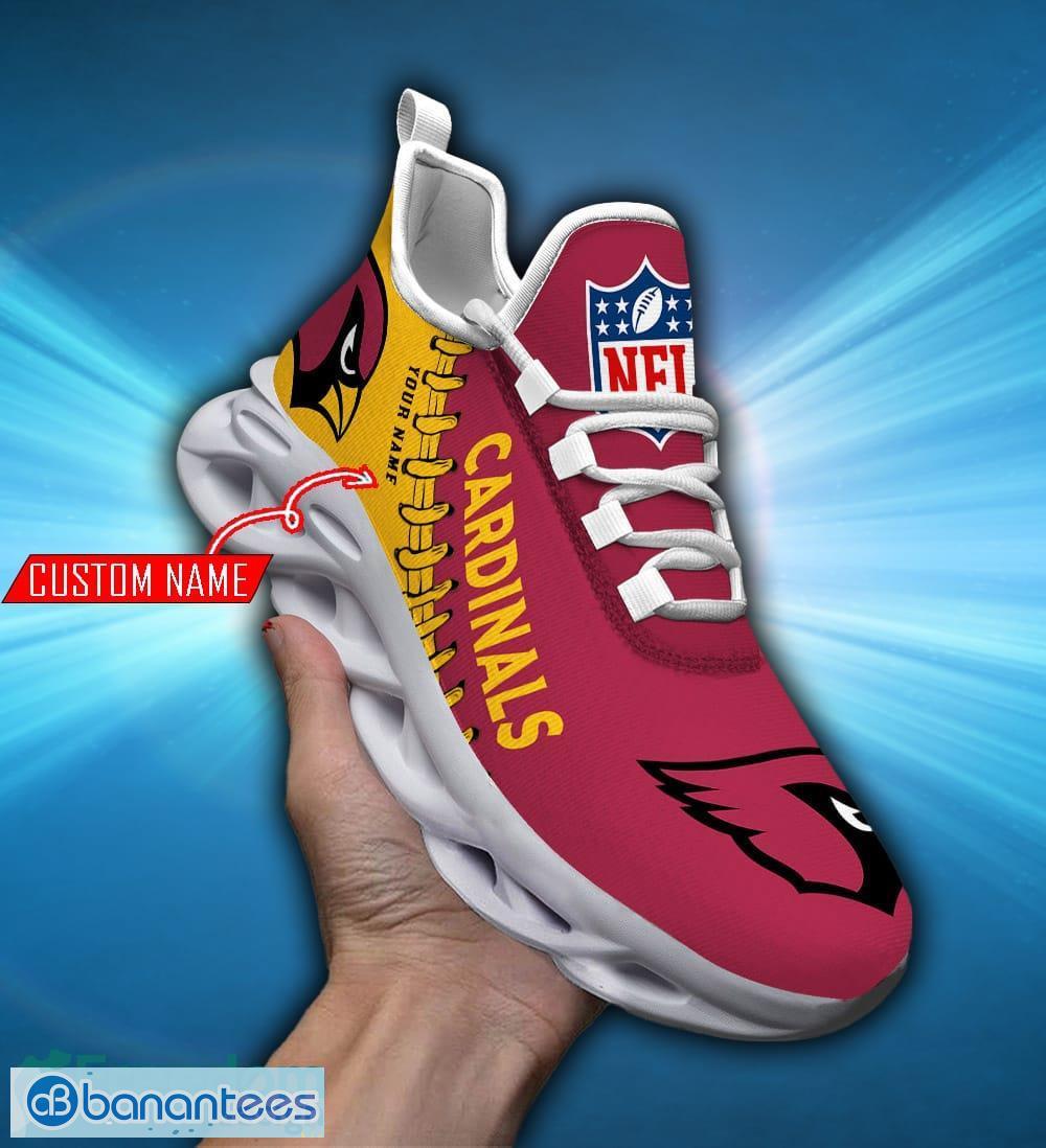 Arizona Cardinals Team Personalized Name Shoes Sport Fans Gift - Banantees