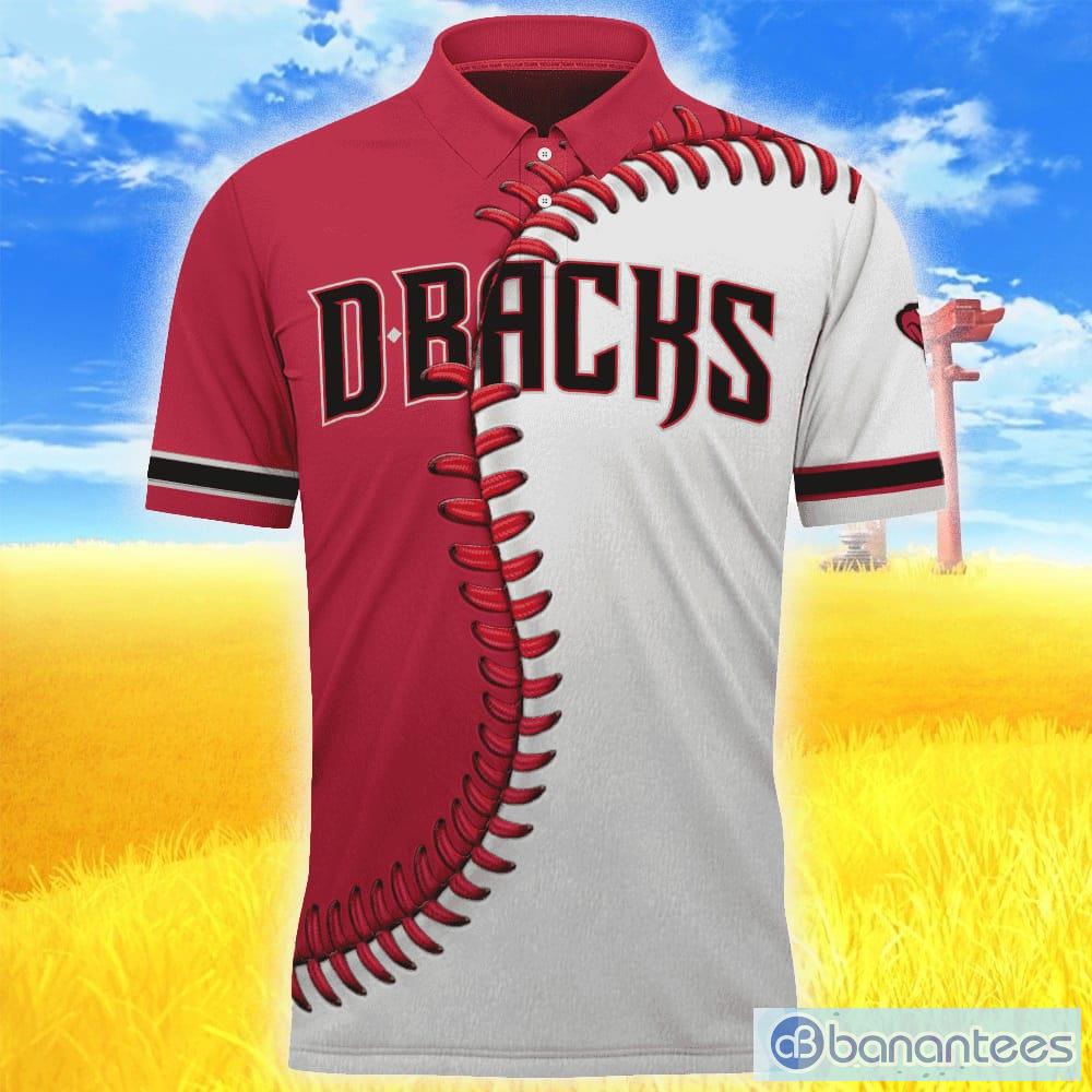 Arizona Diamondbacks MLB Custom Number And Name 3D Polo Shirt Gift For Men  And Women Fans - Banantees