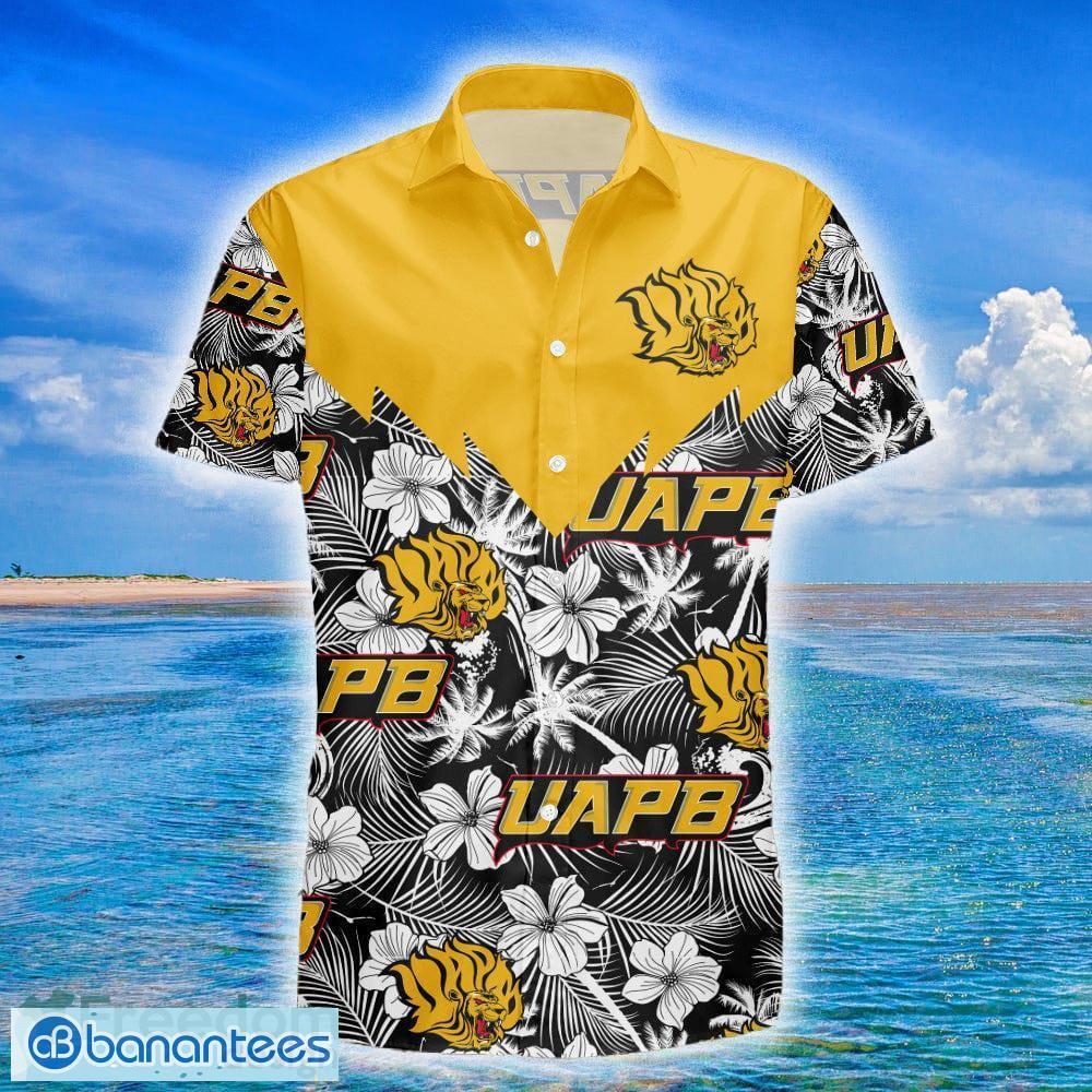 NCAA Arkansas Razorbacks Flower Button Up Hawaiian Shirt 3D Shirt