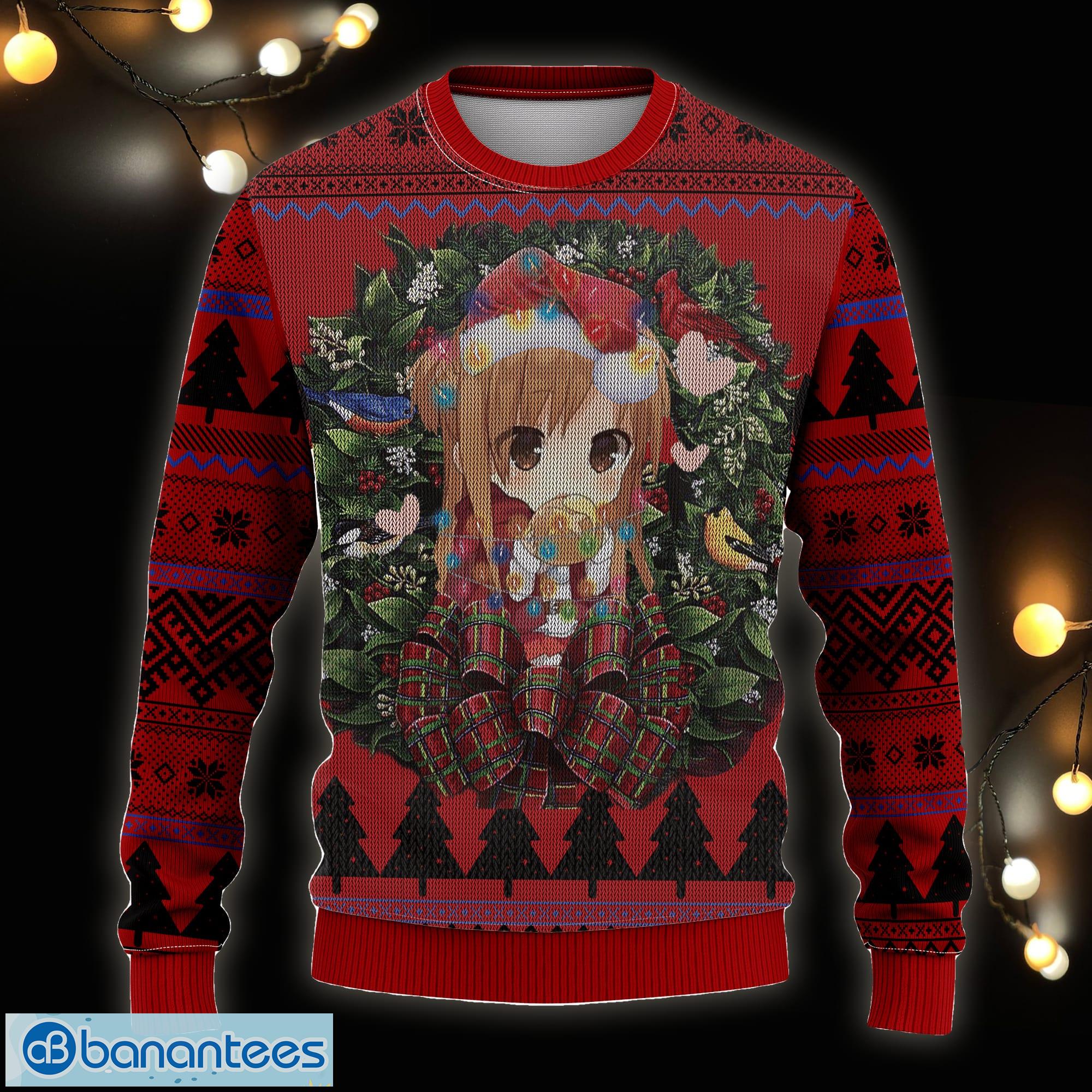 Asta Uniform Ugly Christmas Sweater Black Clover Gift Anime For Men And  Women - Shibtee Clothing