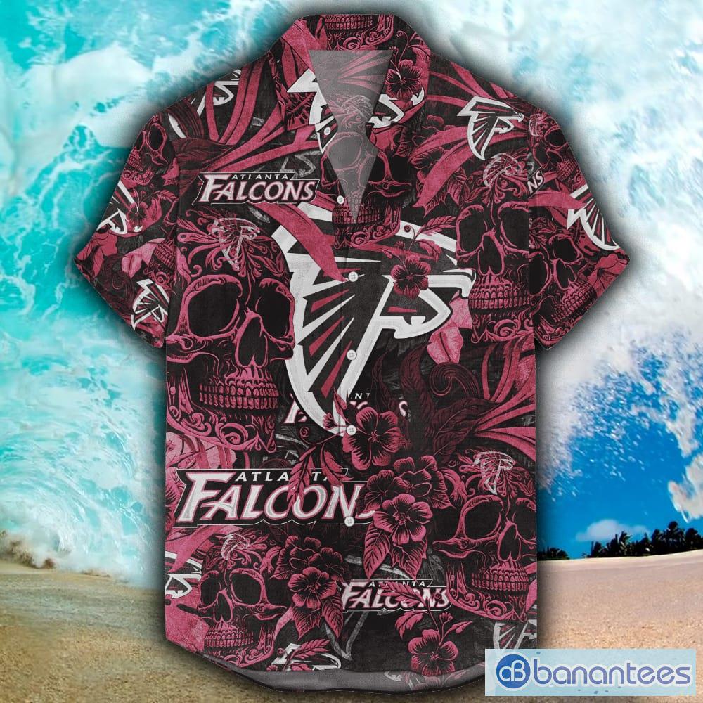 Atlanta Falcons Nfl Button Up Shirt All Over Printed Hawaiian Shirt Best  Summer Gift For Fans