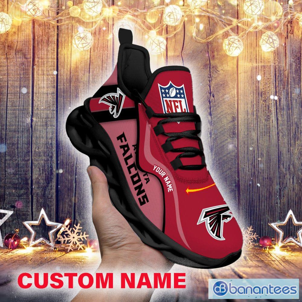 Atlanta Falcons NFL Custom Name Unique Max Soul Shoes Gift For