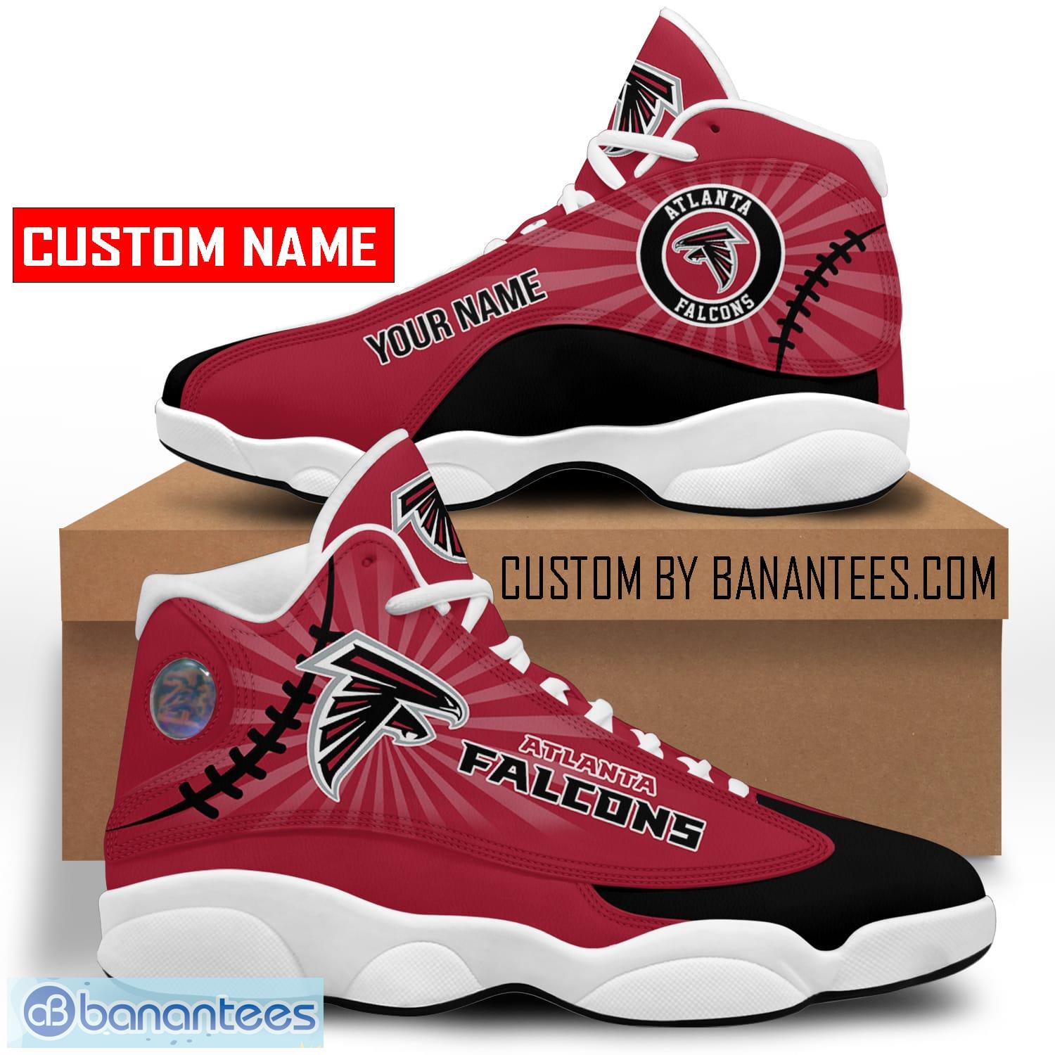 Atlanta Falcons Air Jordan 13 Sneakers Nfl Custom Sport Shoes