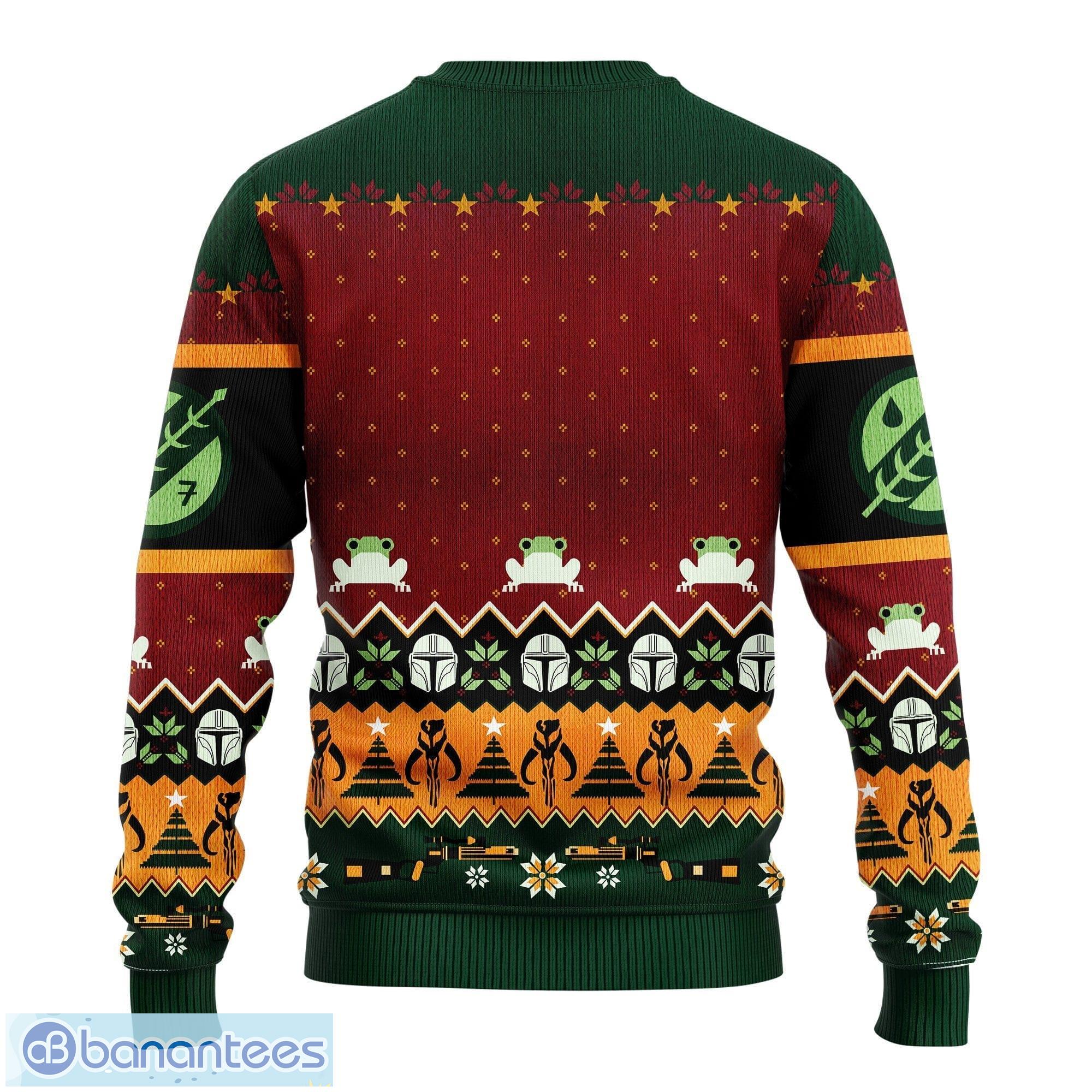 New York Yankees Baby Yoda Ugly Christmas Sweater Christmas Gift - Banantees