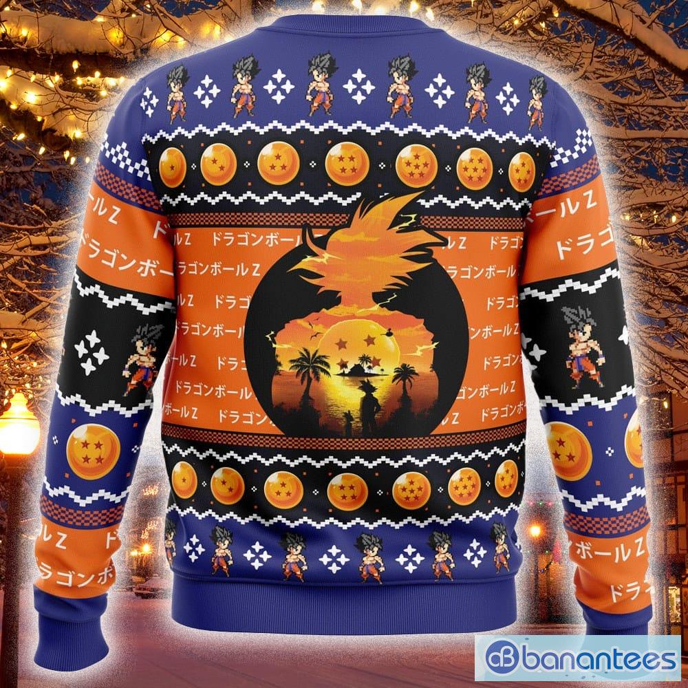 Dragon ball z ugly clearance christmas sweater