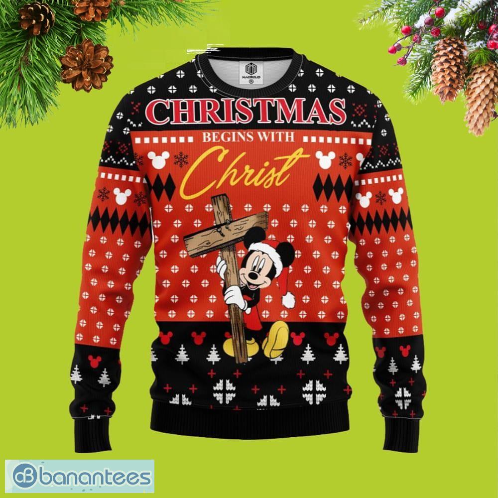 Mens disney sale christmas sweater