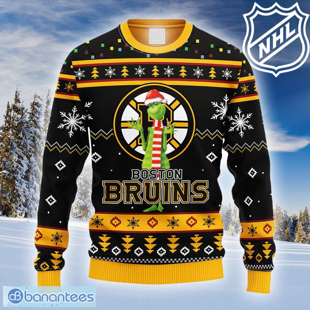 Boston Bruins Fans Grch Ugly Christmas Sweater Gift - Freedomdesign
