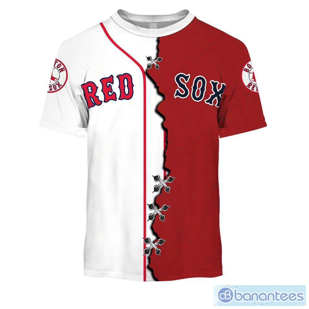 Boston Red Sox MLB Autism Awareness Hand Design Personalized