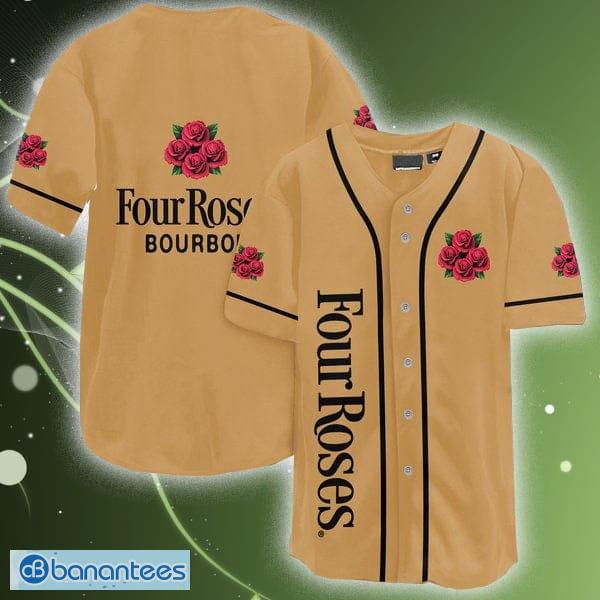 Four Roses Bourbon Lover Baseball Jersey Shirt For Men And Women