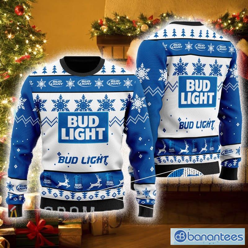 Bud Light Ugly Sweater For Men And Women Gift Sweater Beer - Limotees