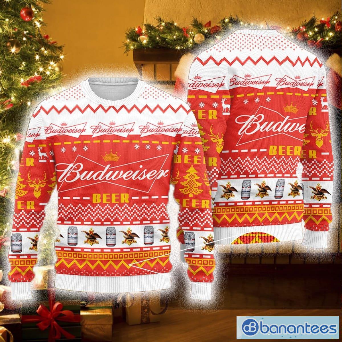 BEST Anheuser-Busch Ugly Christmas Sweater All Over Print