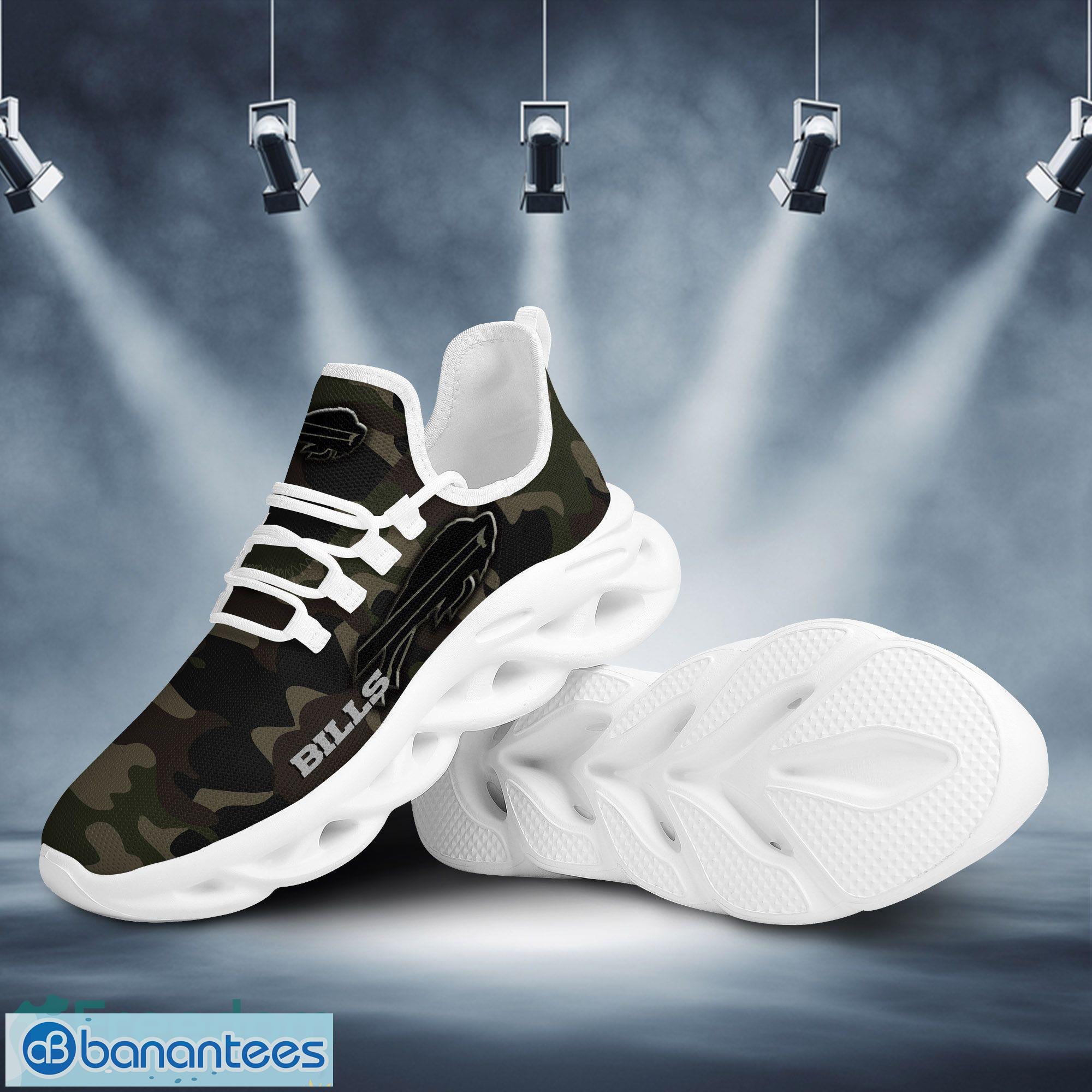 forlade Isbjørn kolbøtte Buffalo Bills Camo Camouflage Design Running Sneaker Max Soul Shoes Gift  For Men And Women - Banantees
