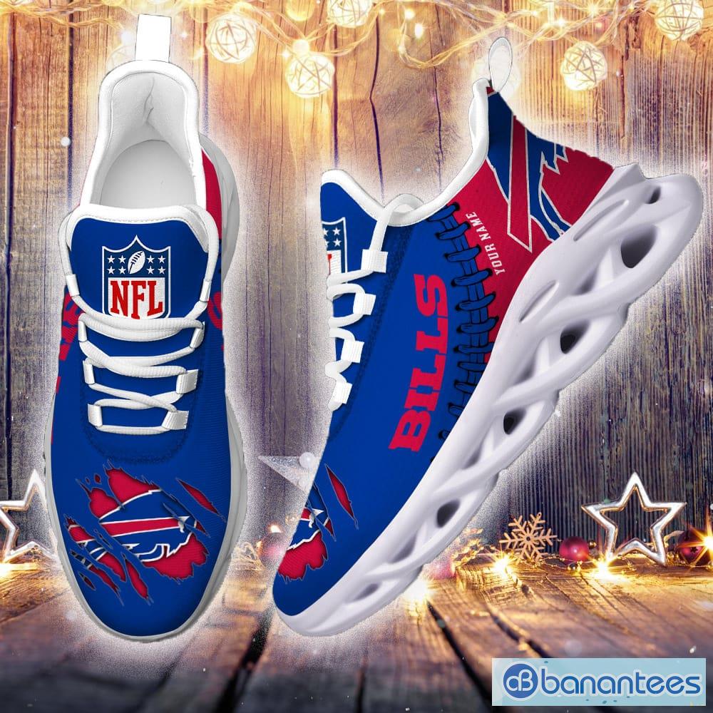 Buffalo Bills NFL Custom Name Unique Max Soul Shoes Gift For Fans