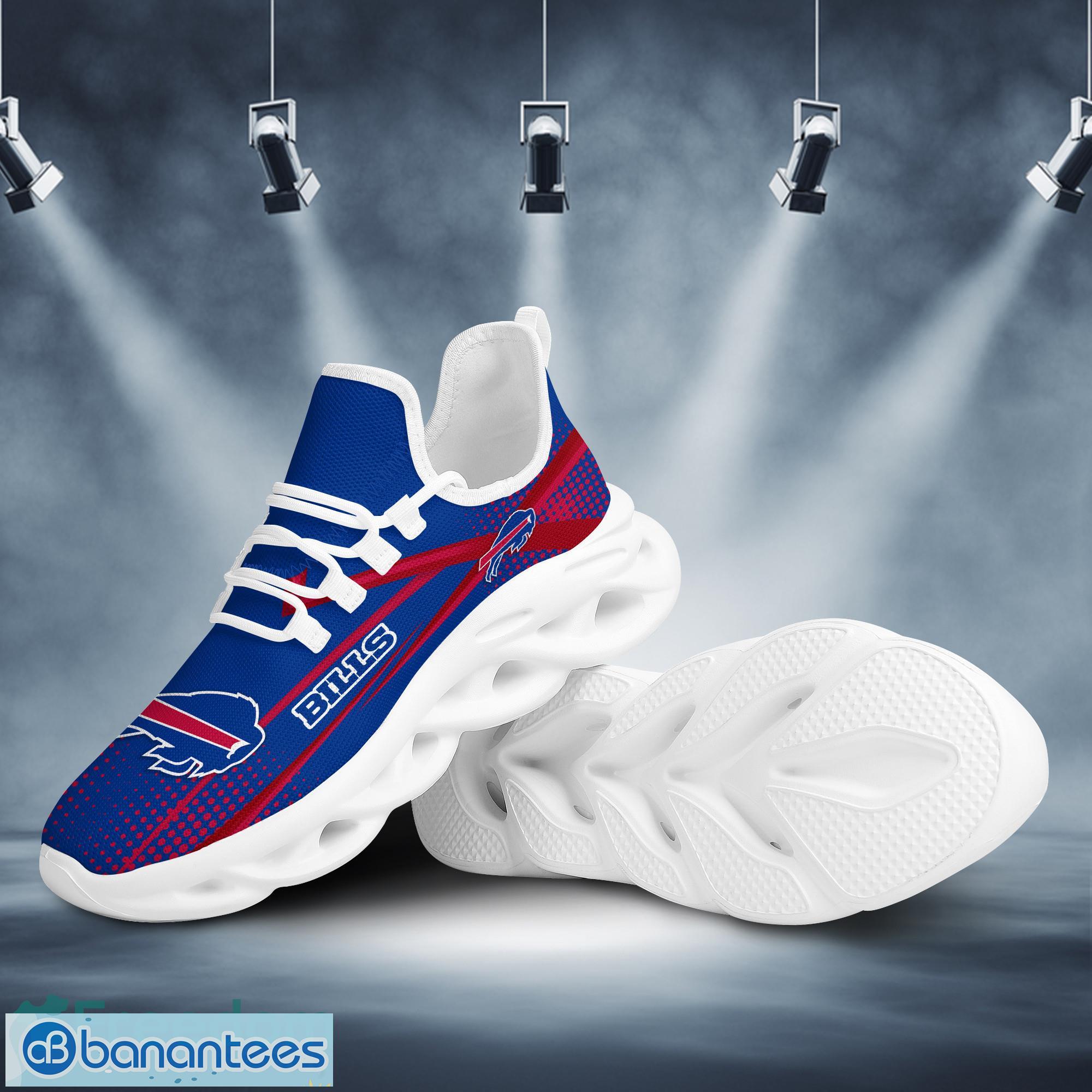 Buffalo Bills Low Top Canvas shoes blue design Men And Women For Fans -  Banantees