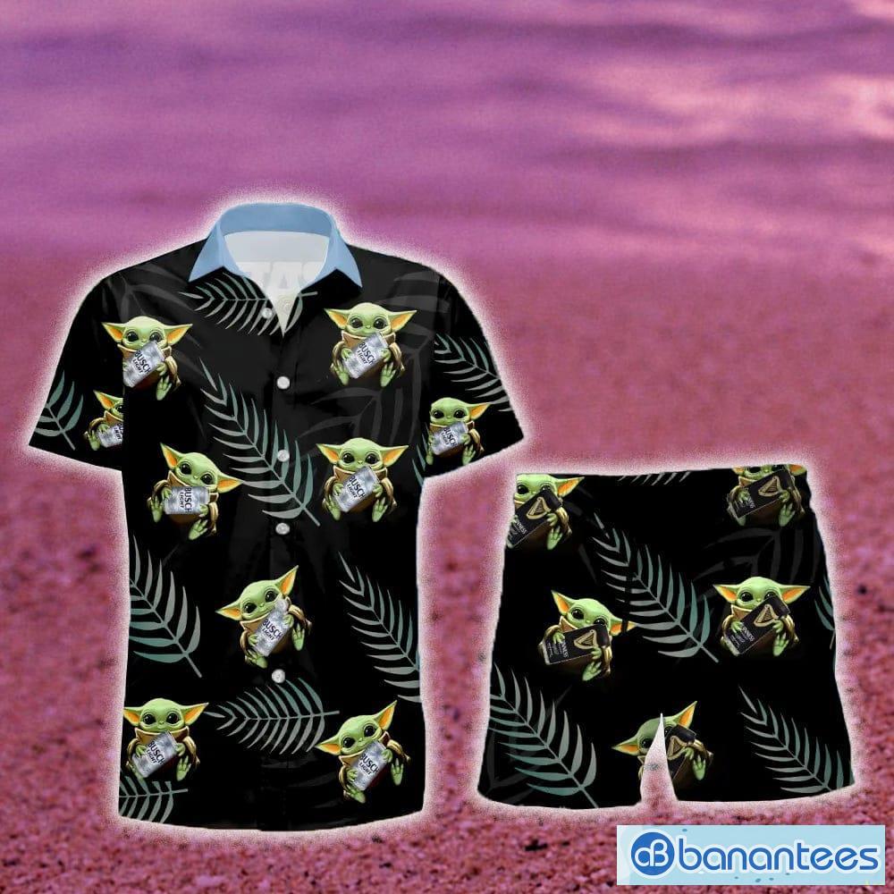 Buccaneers Baby Yoda Star Wars Beach Summer Hawaiian Shirt Full Over Print  - Banantees