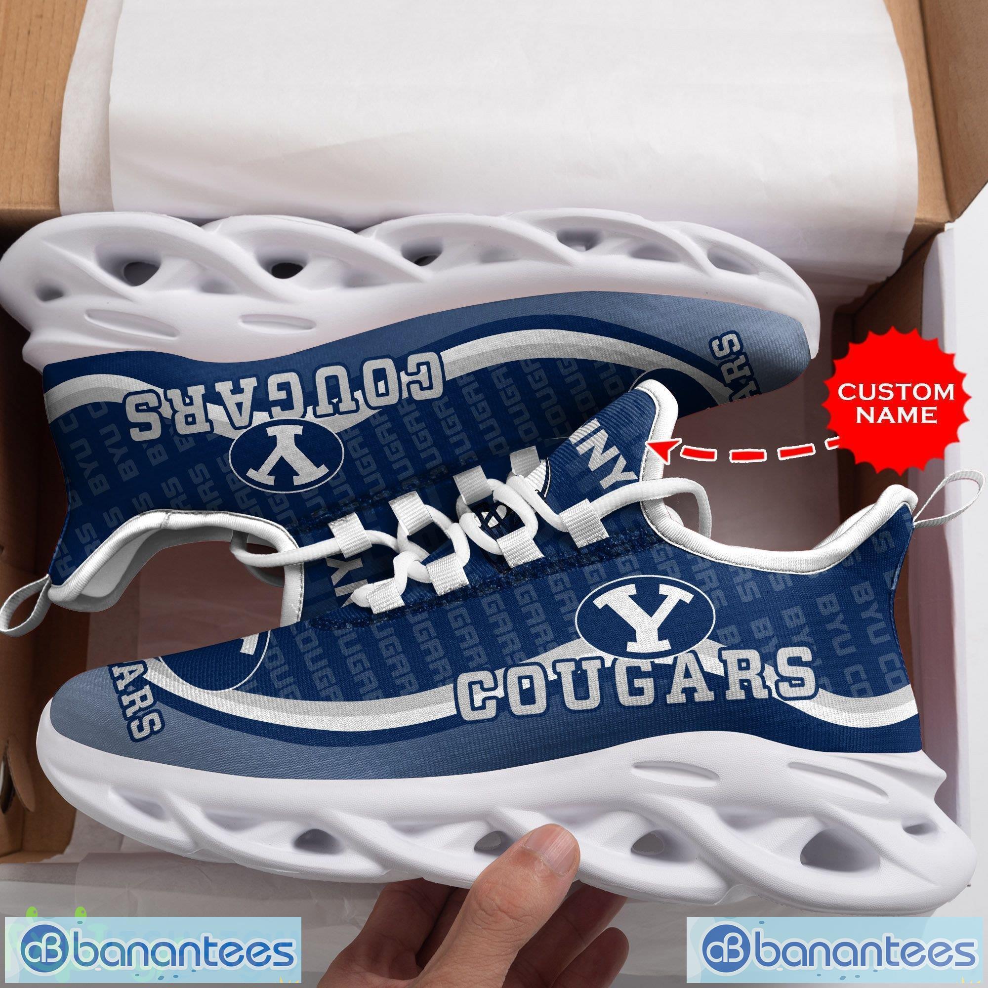 NHL St Louis Blues Max Soul Shoes Personalized Name Sport Running Sneakers  - YesItCustom