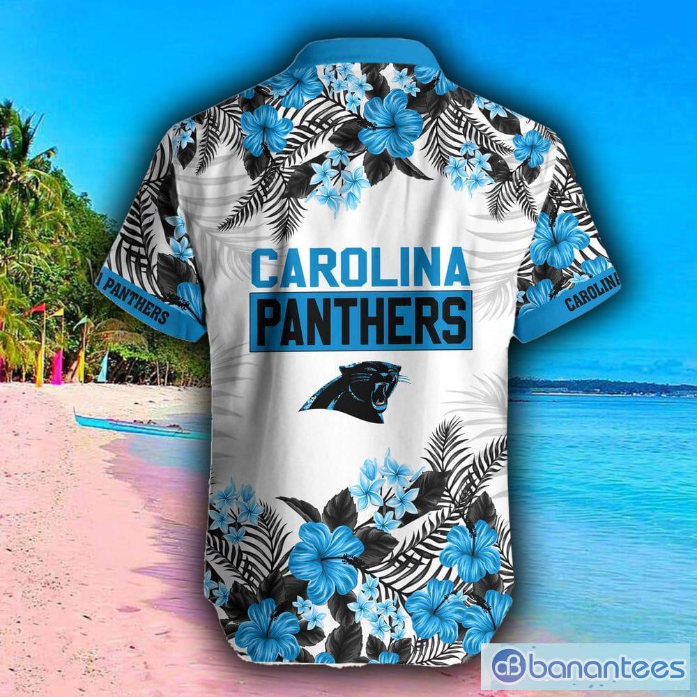 Carolina Panthers Custom Name NFL Hawaiian Shirt And Shorts Gift For Men  And Women Fans - Banantees