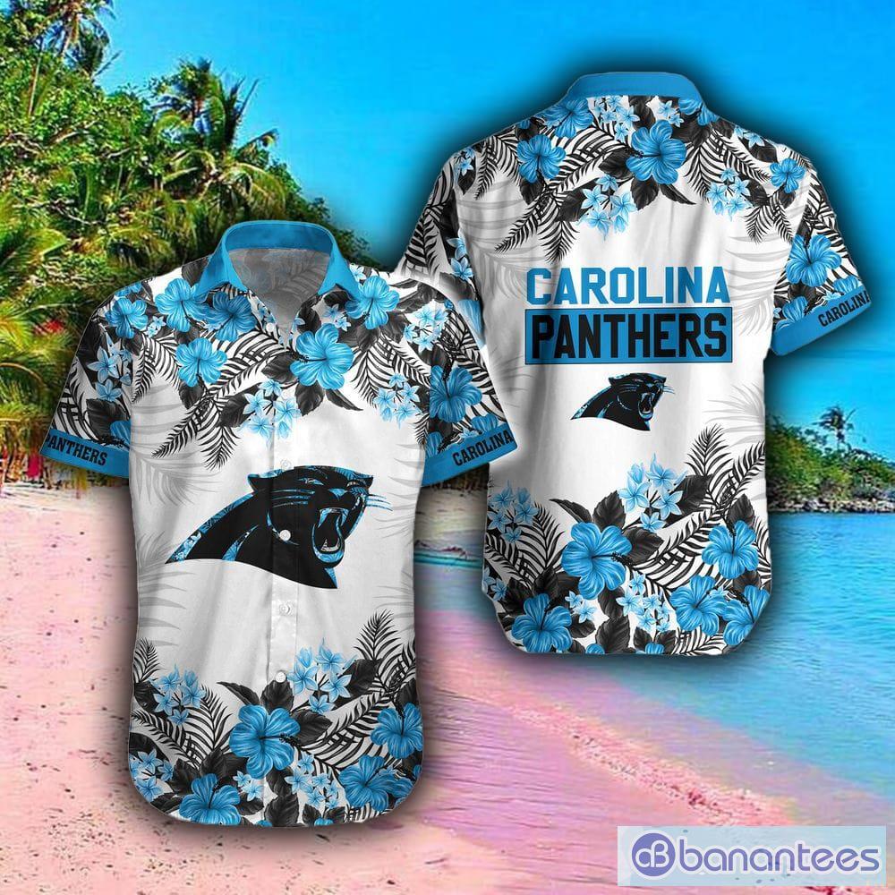 Carolina Panthers NFL Custom Name Hawaiian Shirt Gift For Men