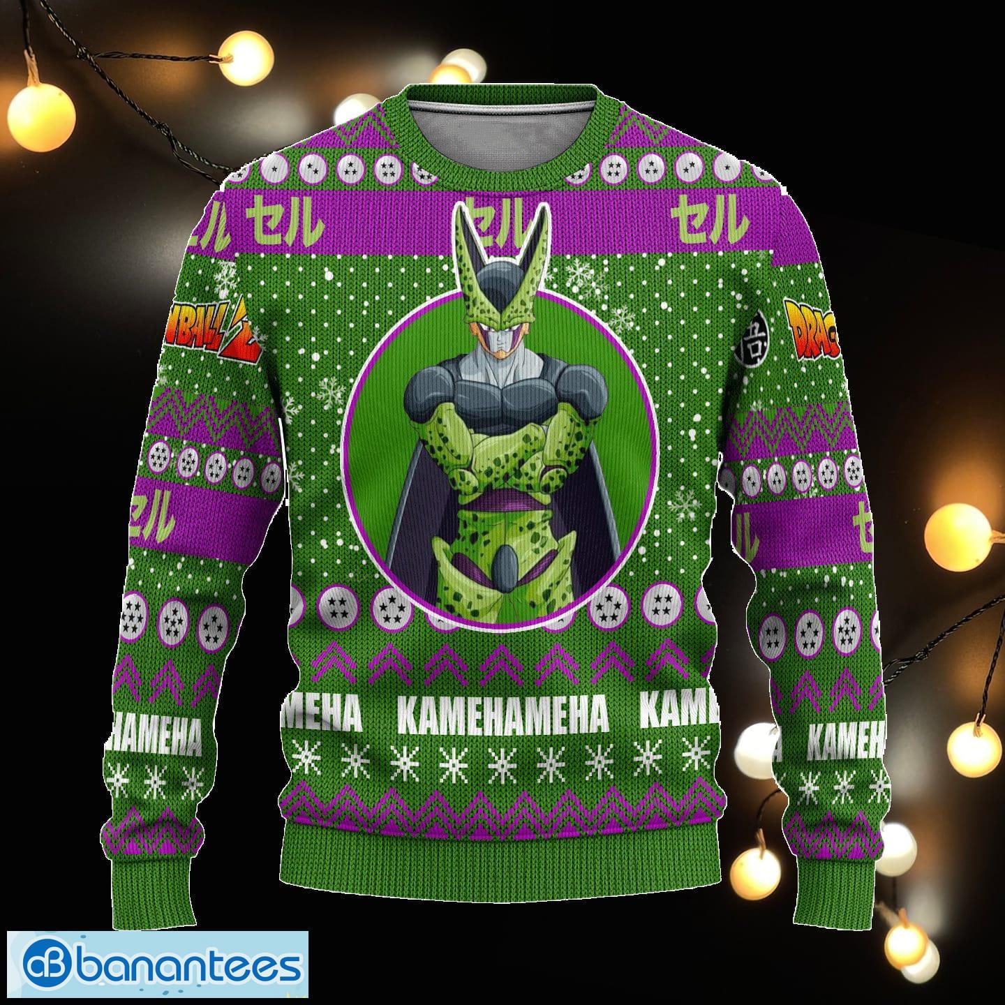 Dbz ugly deals christmas sweater