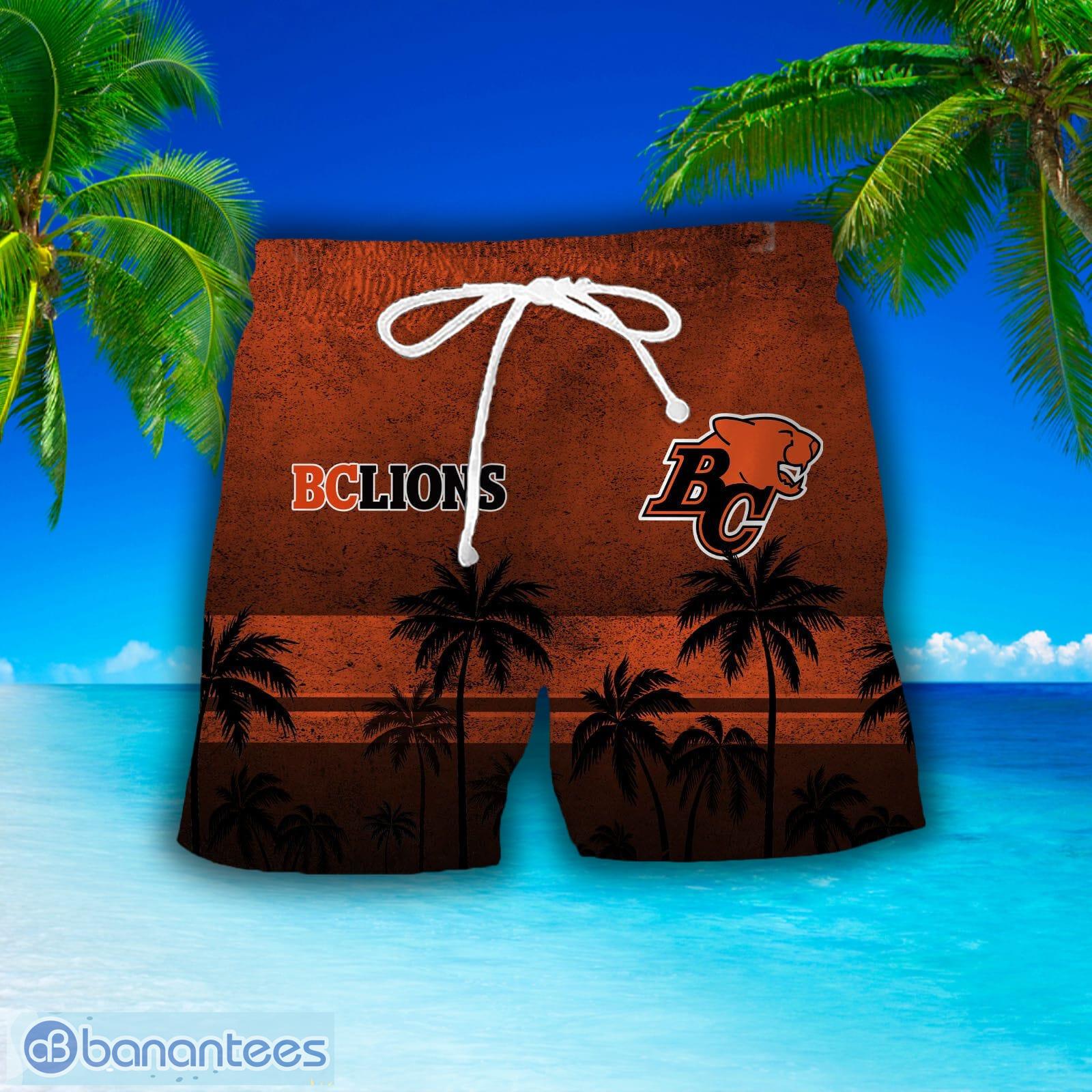 CFL Fans BC Lions Aloha Logo Baseball Jersey Shirt For Men And