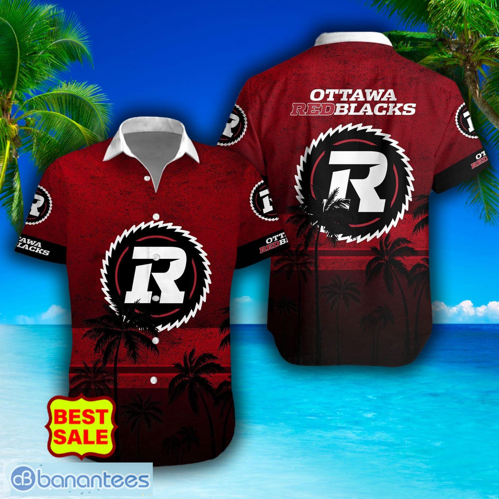 CFL Logo Aloha Ottawa Redblacks Teams Hawaiian Shirt And Short Set - Ottawa Redblacks Hawaiian Shirt And Short_1 CFL Logo Aloha Ottawa Redblacks Teams Hawaiian Shirt And Short Set - Ottawa Redblacks Hawaiian Shirt And Short_1