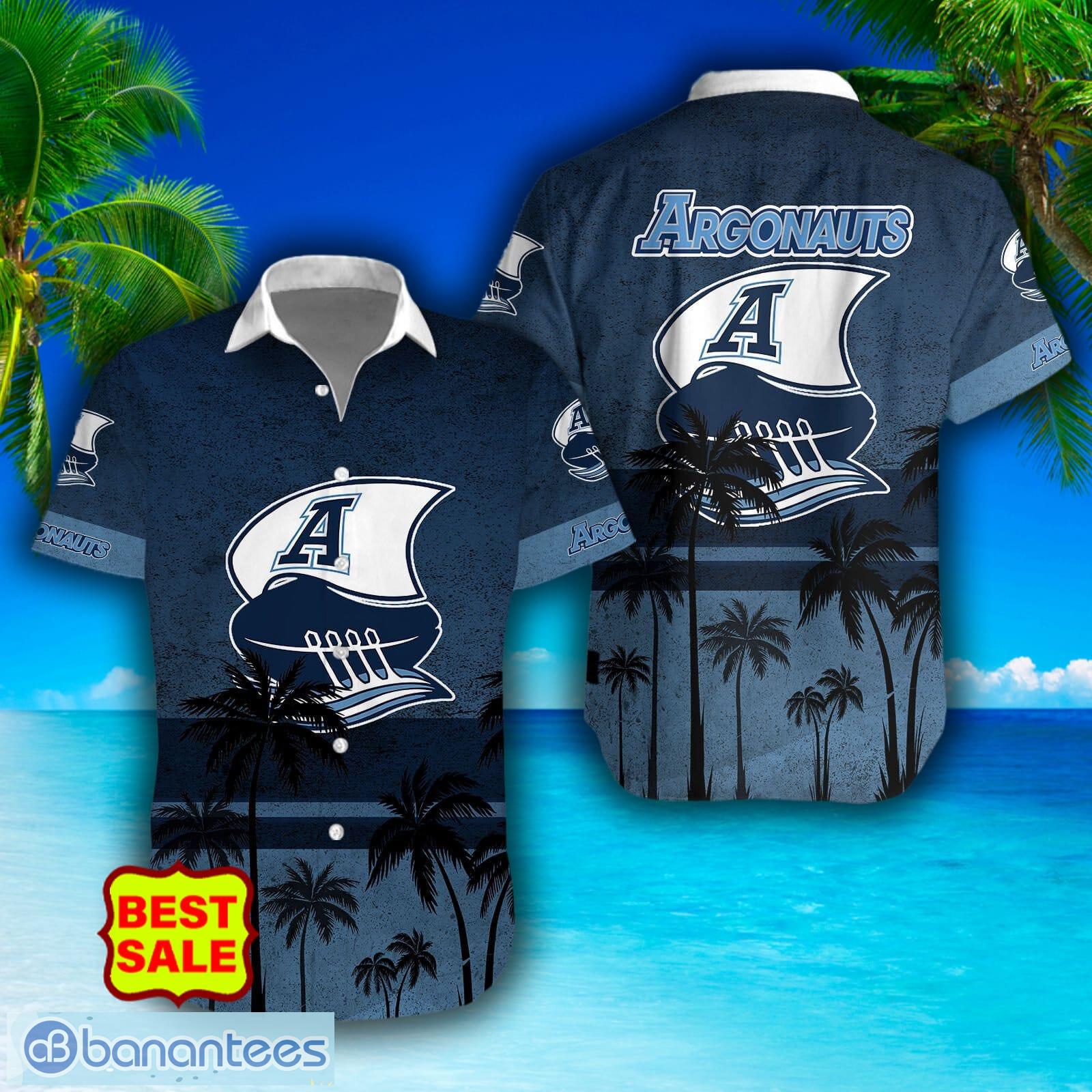 CFL Logo Aloha Toronto Argonauts Teams Hawaiian Shirt And Short