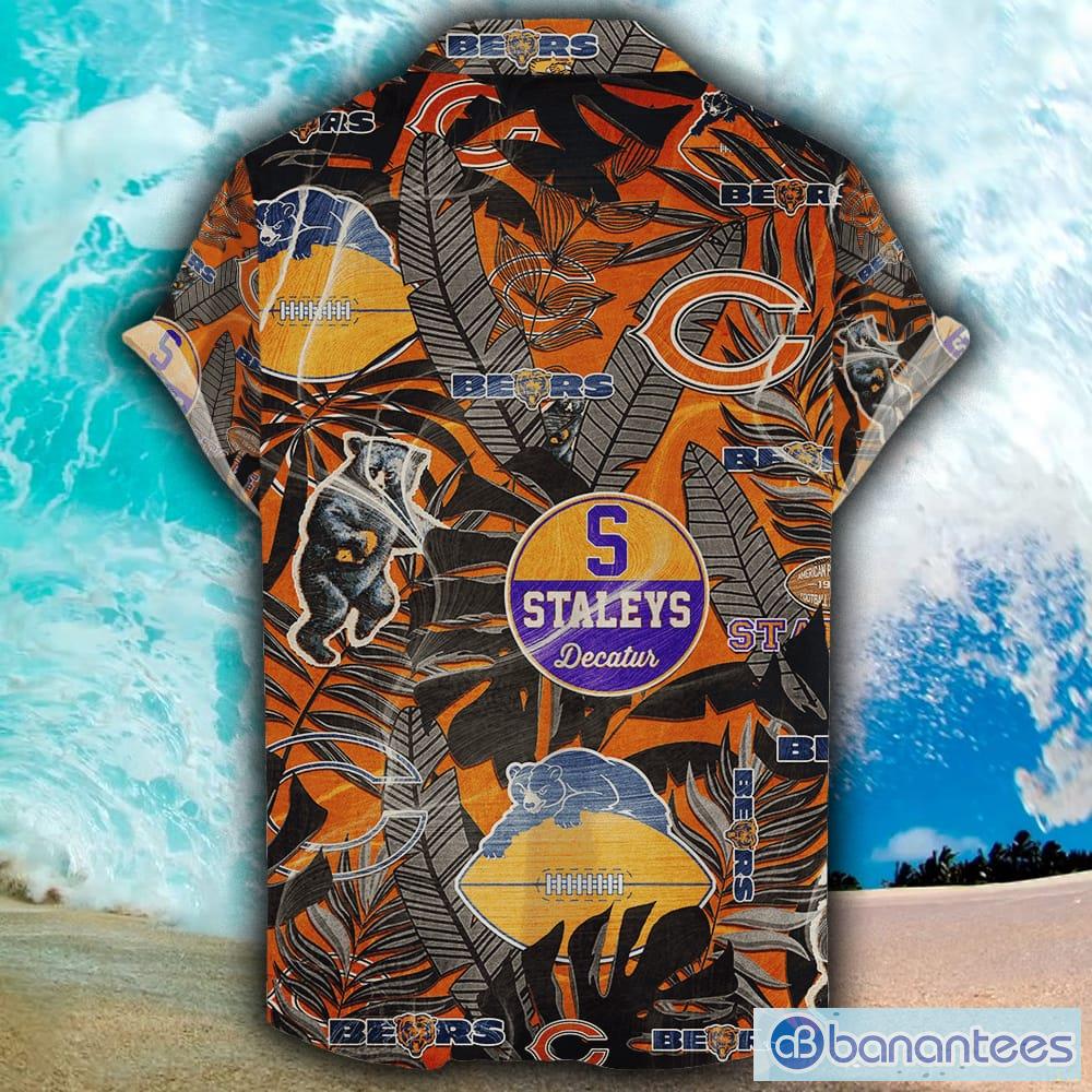 Chicago Bears Hawaiian shirt short sleeve men 