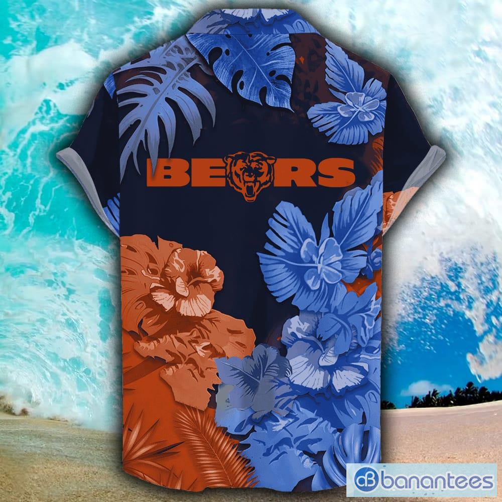 Nfl Chicago Bears Skull Tropical 3D T Shirt Men And Women For Fans -  Banantees