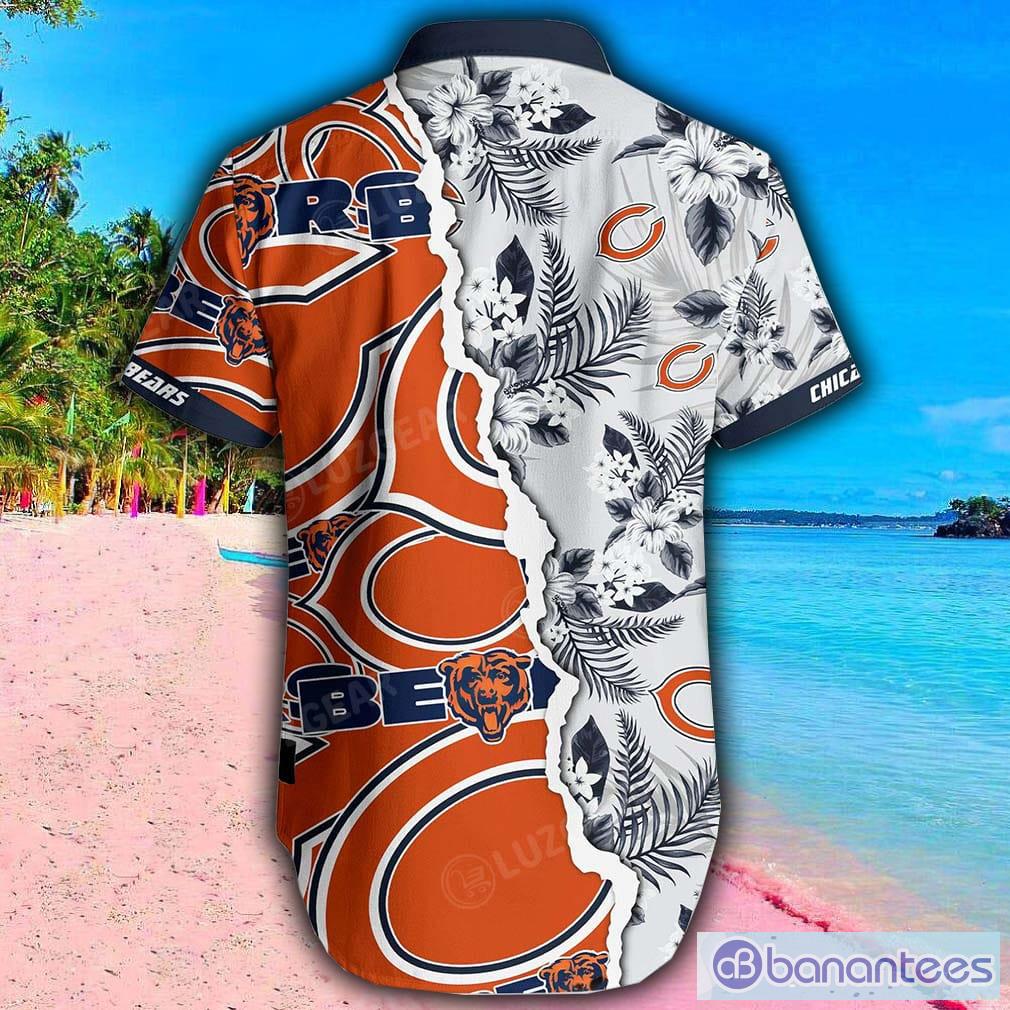 Chicago Bears NFL Flower Hawaiian Shirt Special Gift For Men And Women Fans