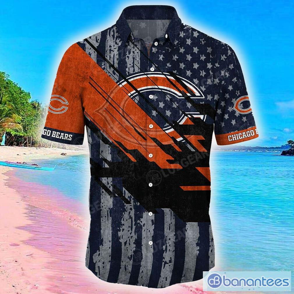 Chicago Bears NFL 3D Hawaiian Shirt And Shorts For Men And Women Gift Fans  - Banantees