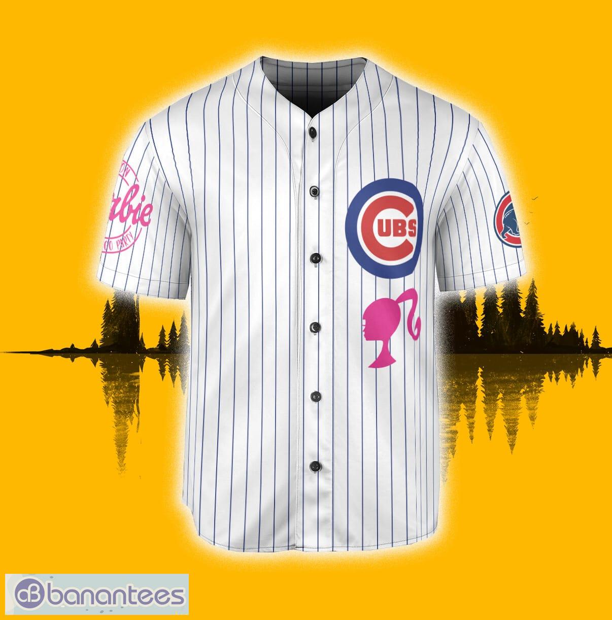 Chicago Cubs Barbie Jersey Baseball Shirt Royal Custom Number And