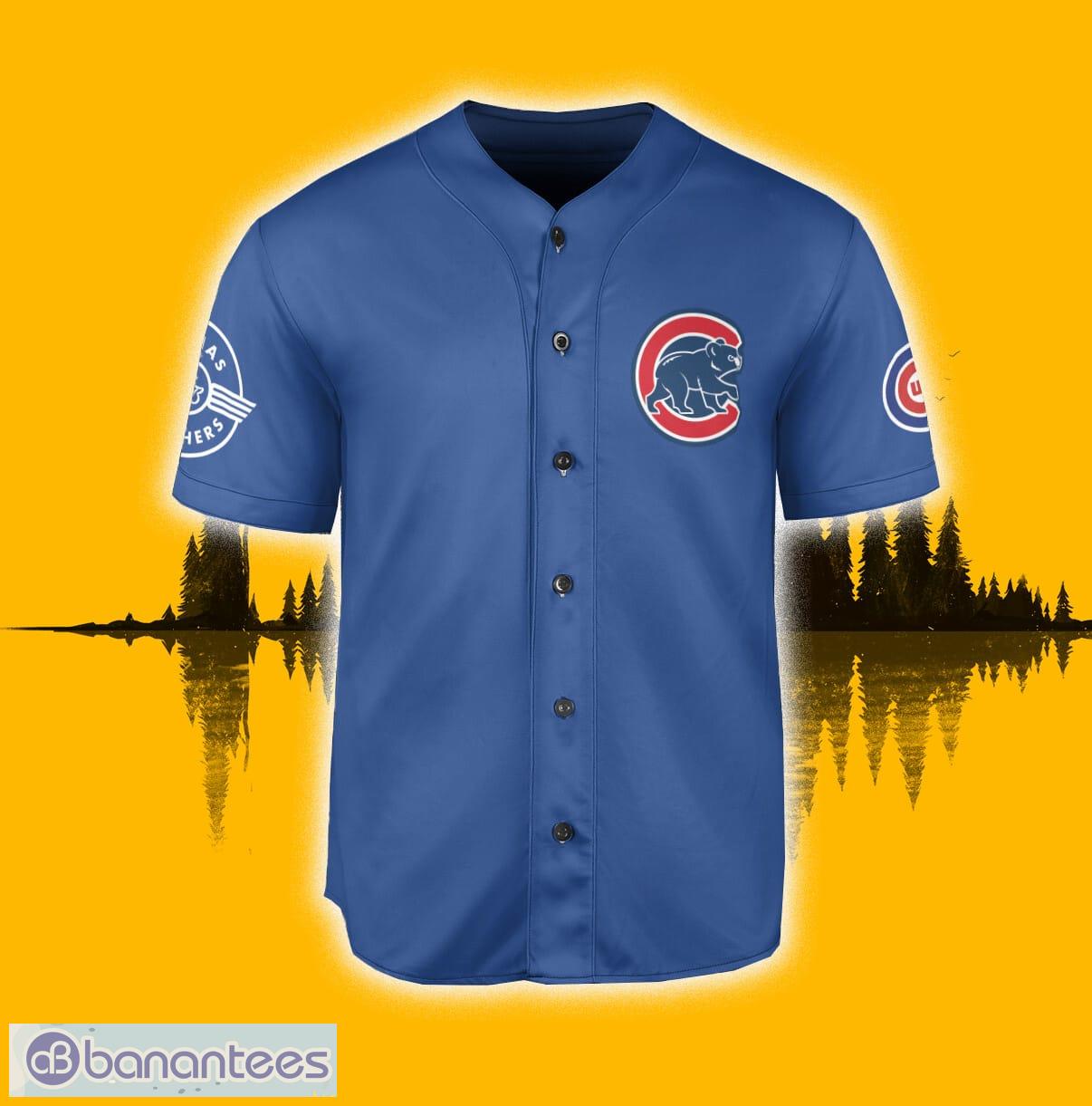 Chicago Cubs N. Jonas Jersey Baseball Shirt Gray Custom Number And