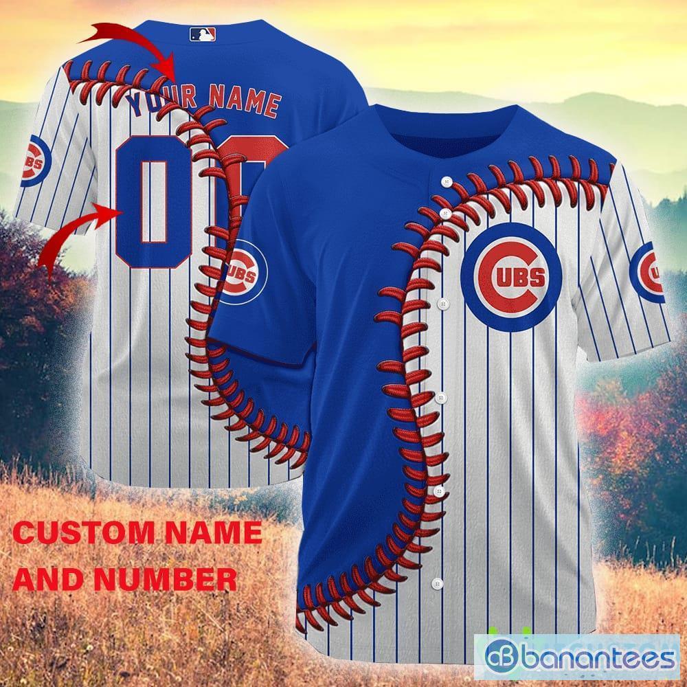 Chicago Cubs Mix Jerseys MLB Jersey Shirt Custom Number And Name