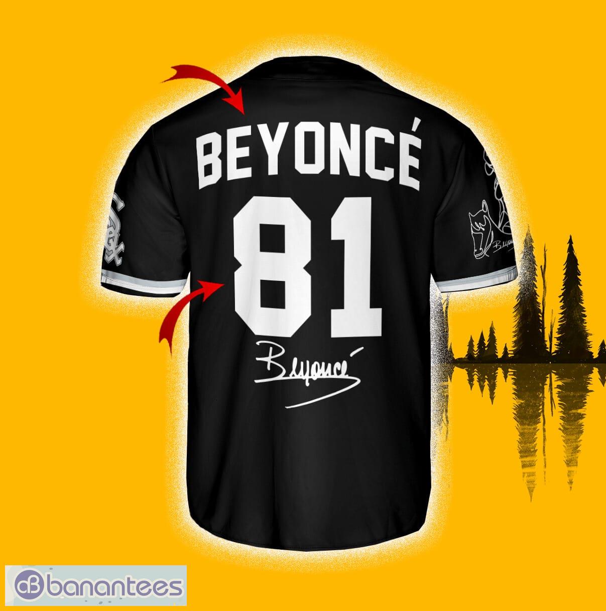 Chicago White Sox Beyonce Black City Connect Custom Number And