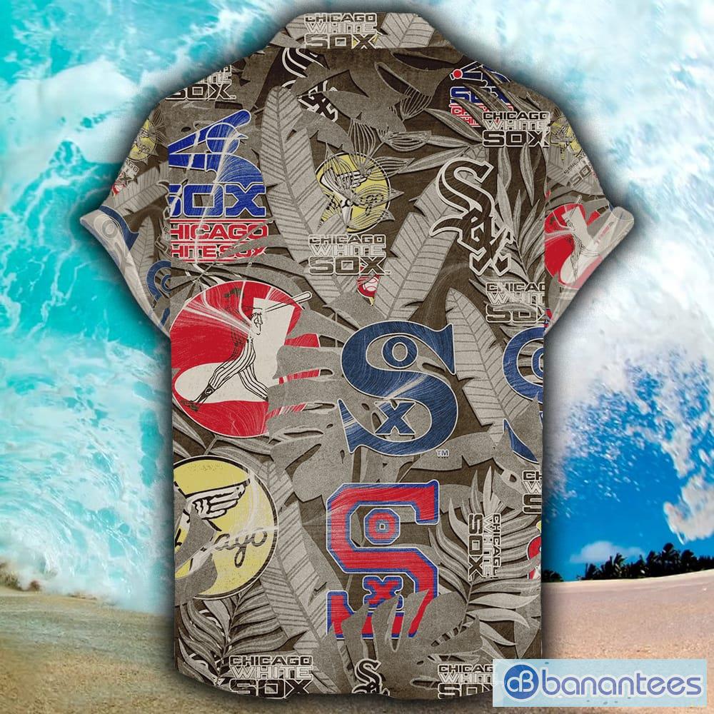 Texas Rangers Hawaiian Retro Logo MLB Summer Beach Men And Women Gift For  Fans - Banantees