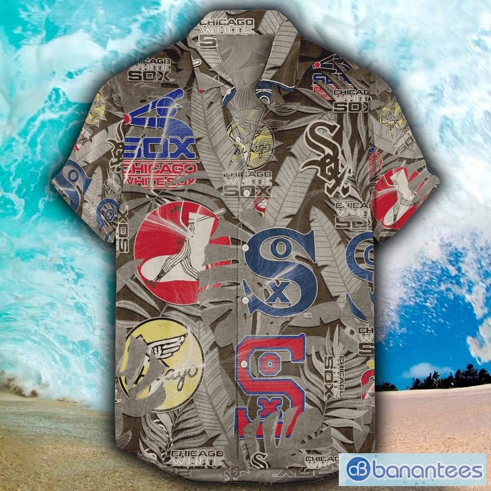 Chicago Cubs Hawaiian Retro Logo MLB Summer Beach Men And Women Gift For  Fans - Banantees