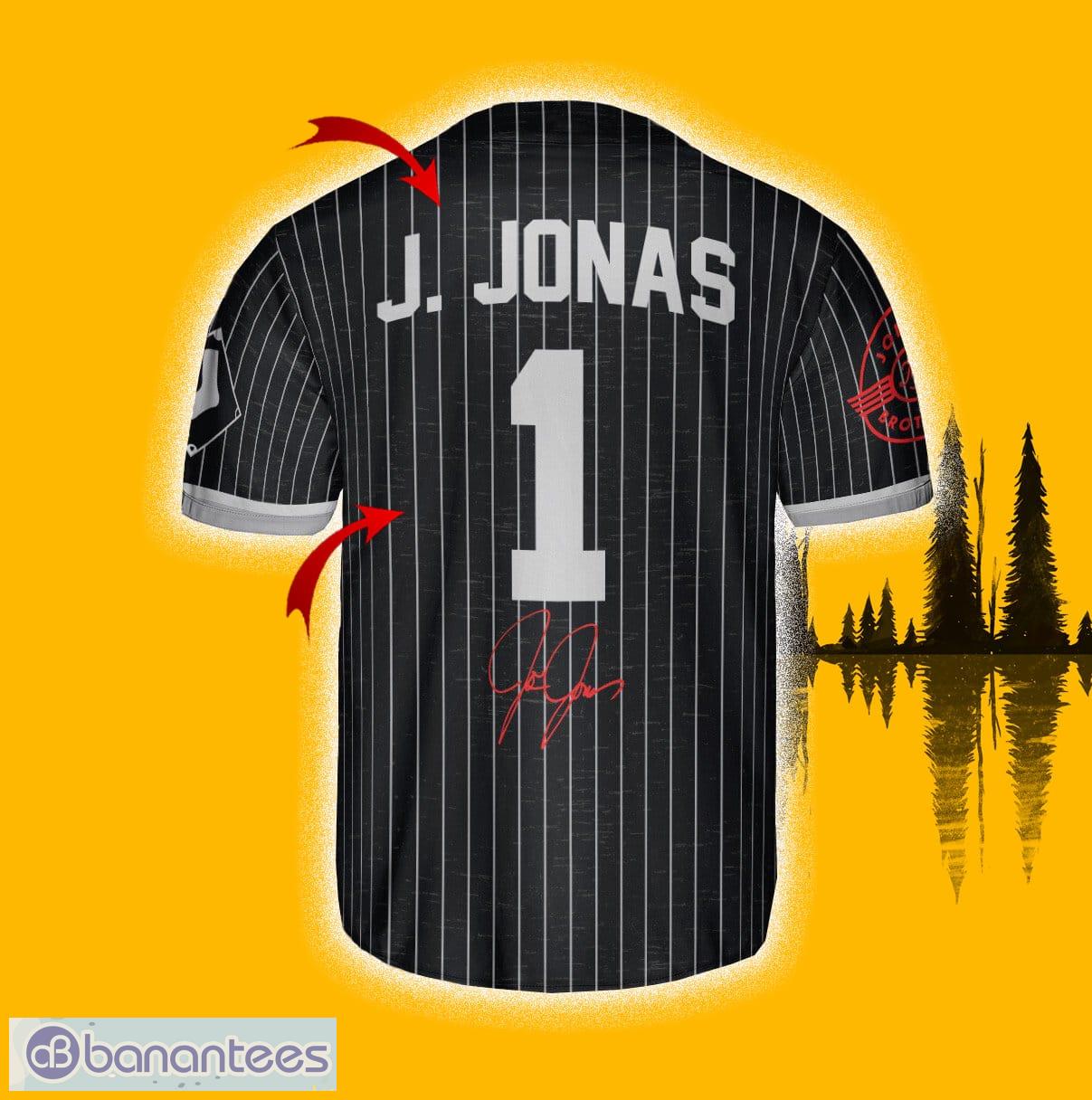 Chicago White Sox J. Jonas Black City Connect Custom Number And Name Baseball  Jersey Shirt - Banantees