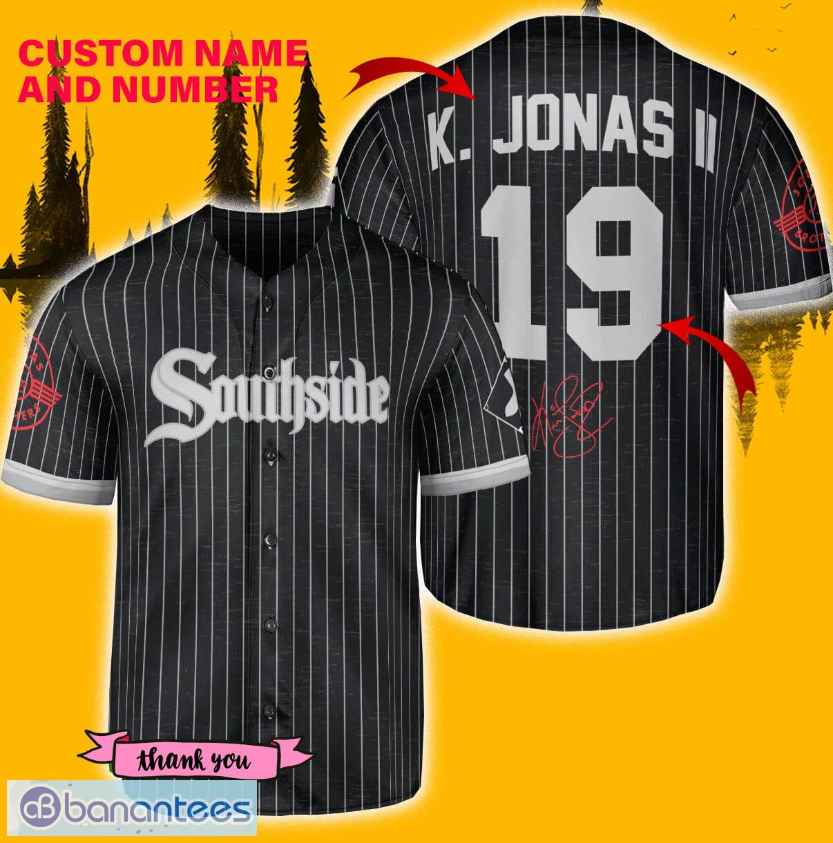 Chicago White Sox K. Jonas Jersey Baseball Shirt Black City Connect Custom  Number And Name - Banantees
