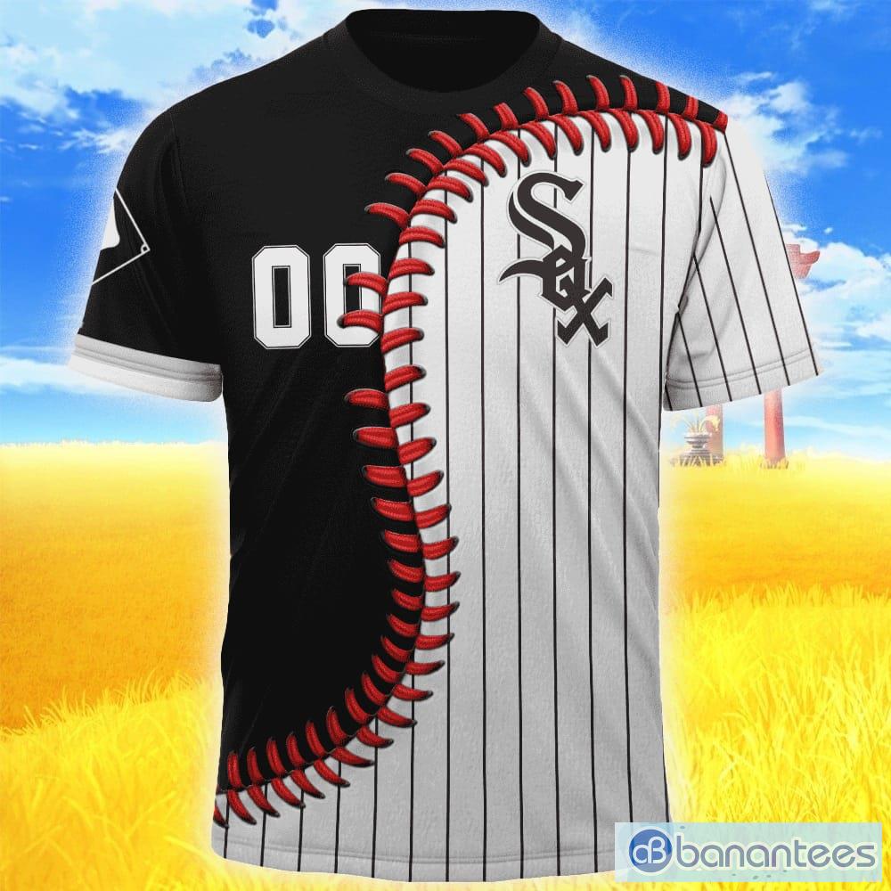 Personalized White Sox T-Shirts Mens 3D Secret Chicago White Sox