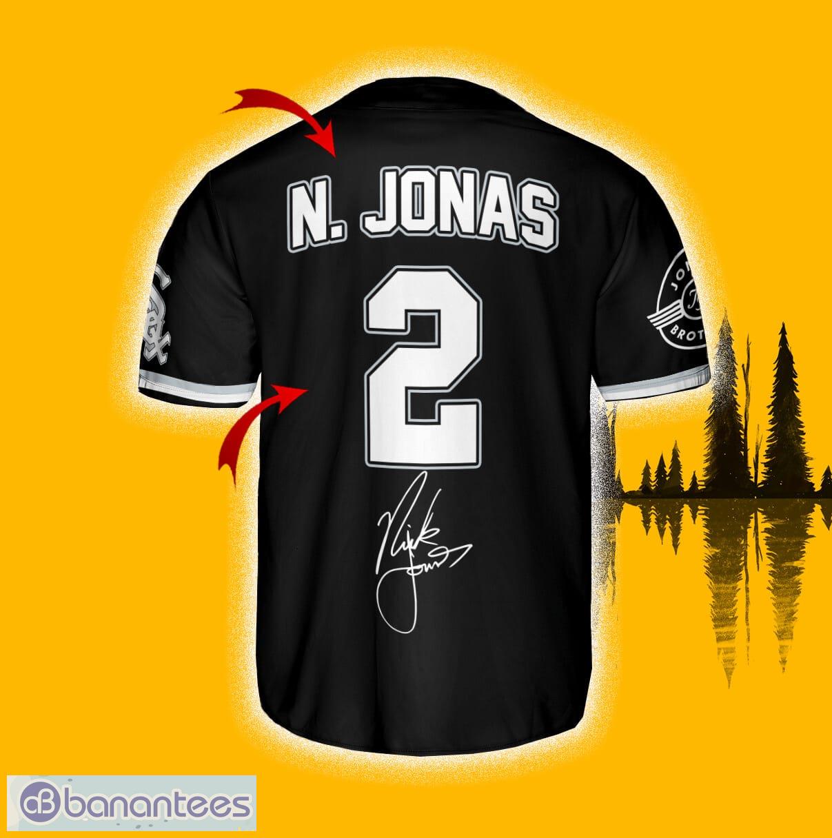 Chicago White Sox K. Jonas Jersey Baseball Shirt Black City Connect Custom  Number And Name - Banantees