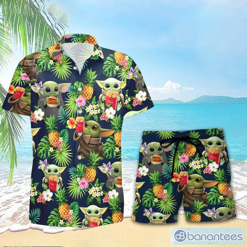 NHL Anaheim Ducks Hawaiian Shirt Summer Beach Gift