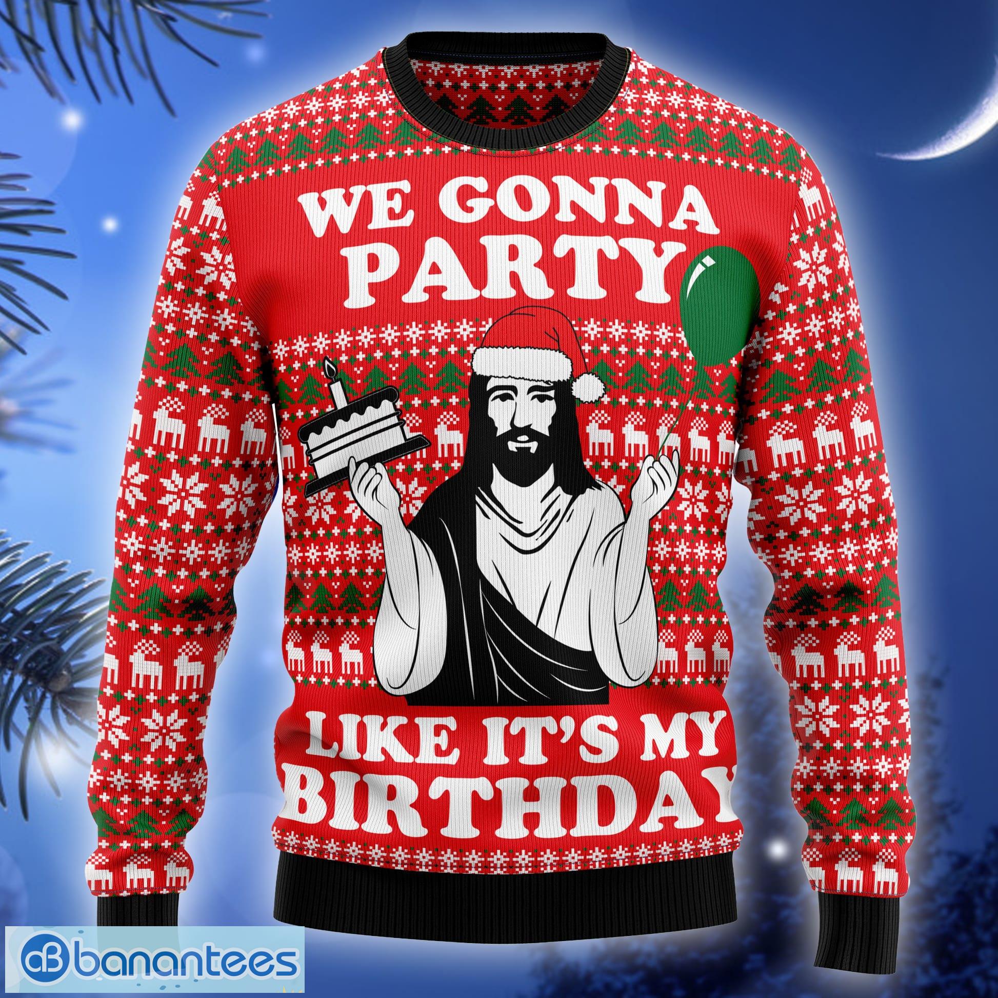 Christian ugly christmas outlet sweater