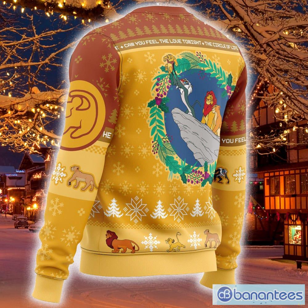 Lion king ugly outlet sweater