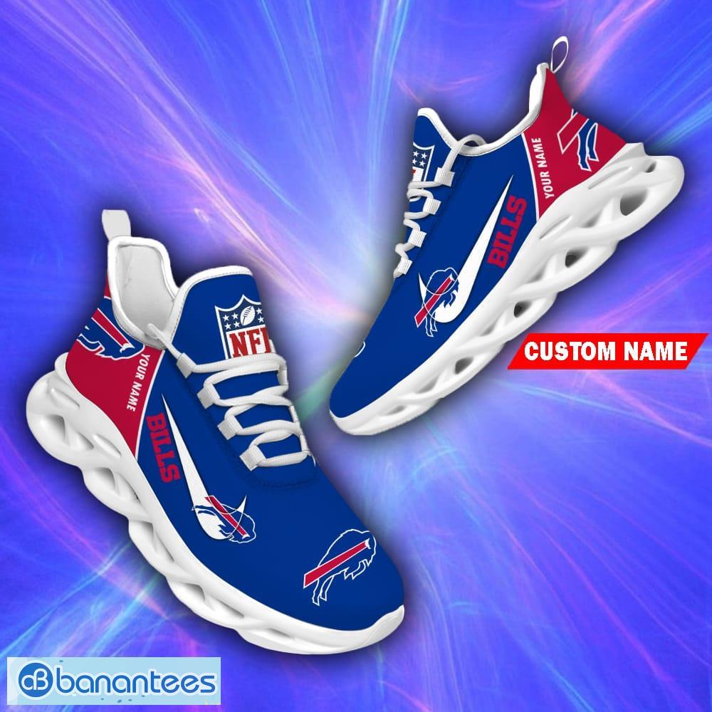 Buffalo Bills Low Top Canvas shoes blue design Men And Women For Fans -  Banantees