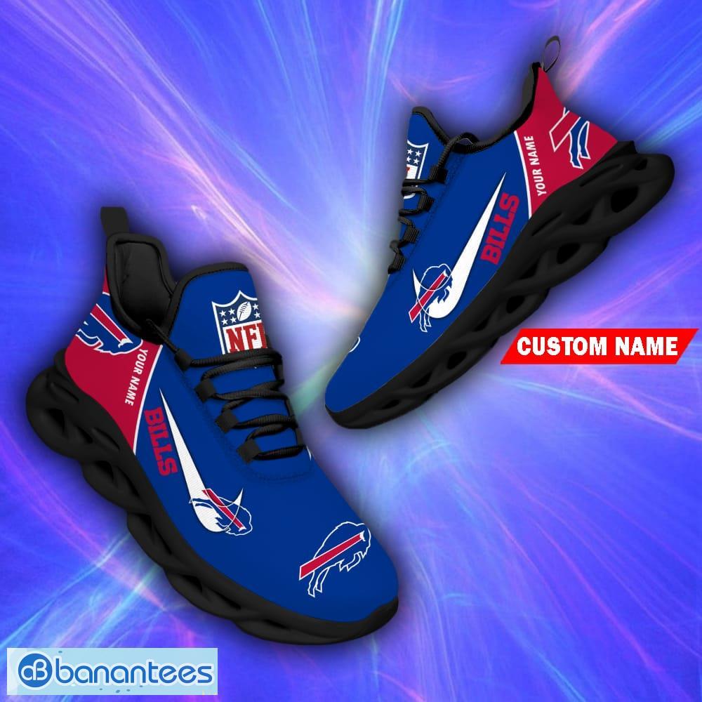 Buffalo Bills Low Top Canvas shoes blue design Men And Women For Fans -  Banantees