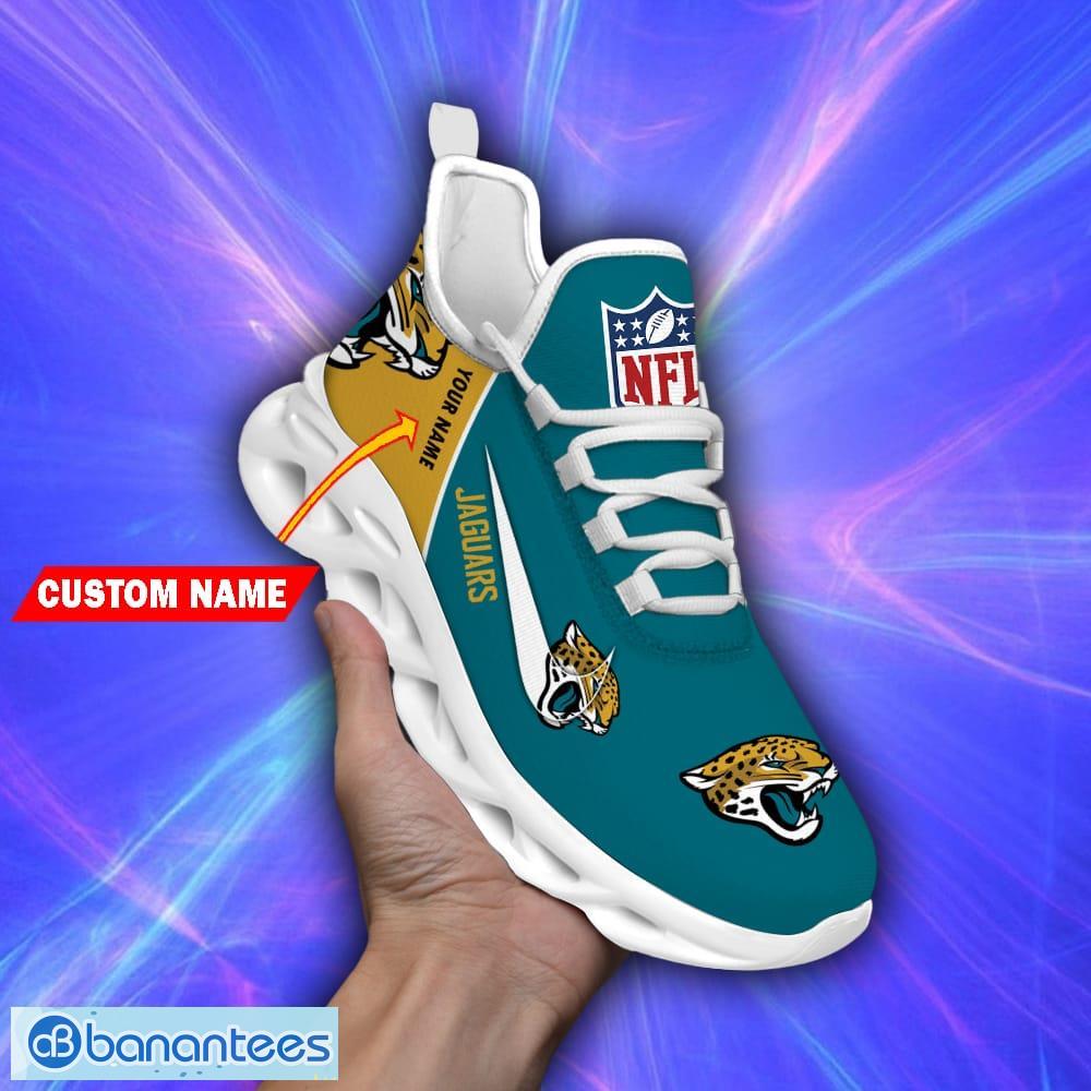 Jacksonville Jaguars NFL Max Sou Sneakers Running Shoes - Banantees