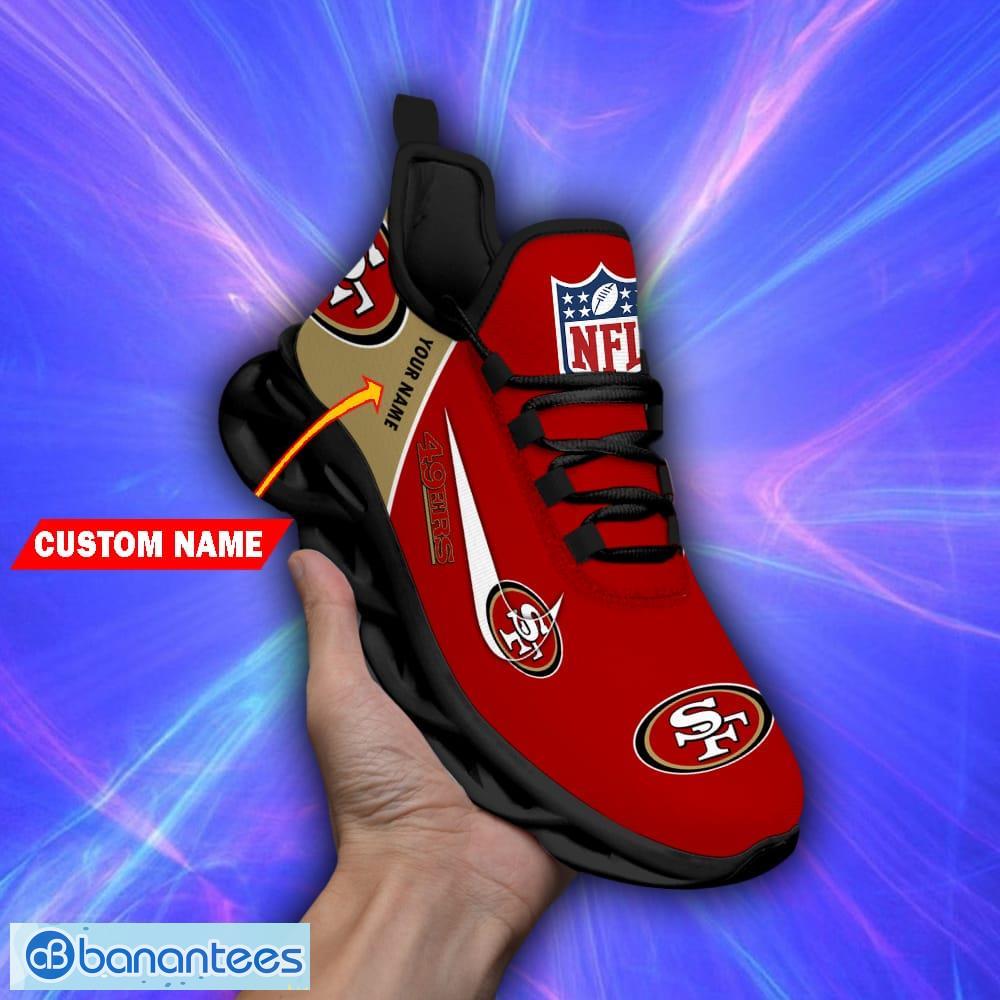 Nfl San Francisco 49ers Custom Name Max Soul Shoes Chunky Sneakers