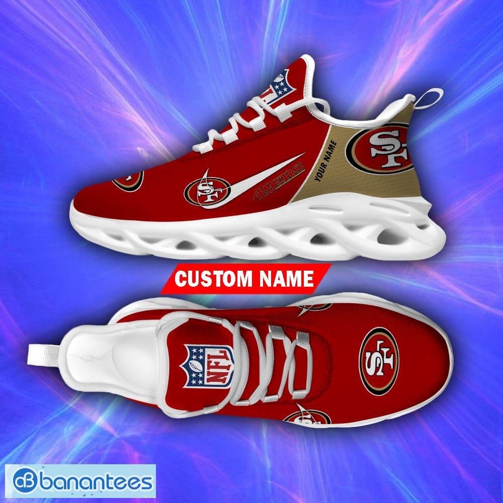 Nfl San Francisco 49ers Custom Name Max Soul Shoes Chunky Sneakers