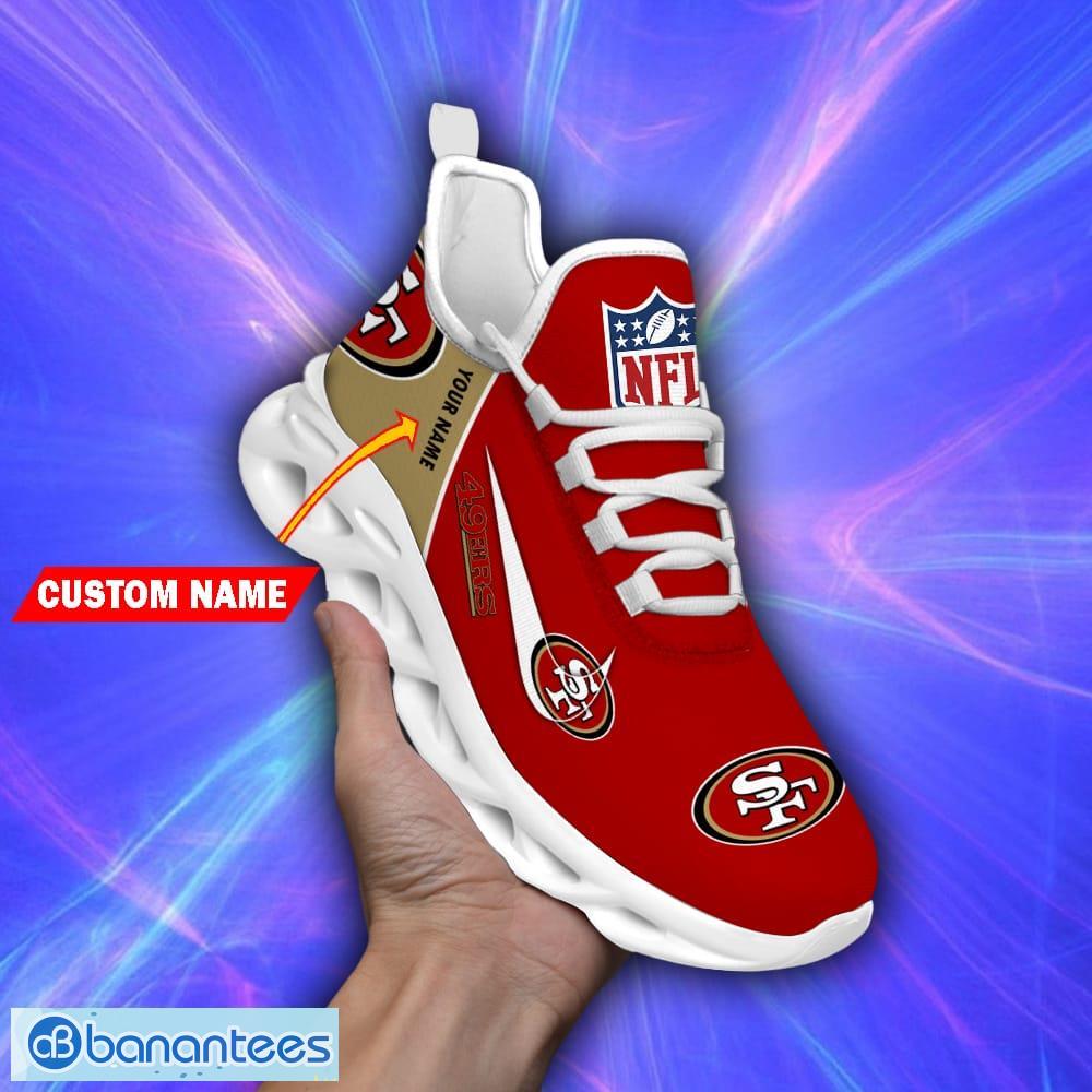 Nfl San Francisco 49ers Custom Name Max Soul Shoes Chunky Sneakers