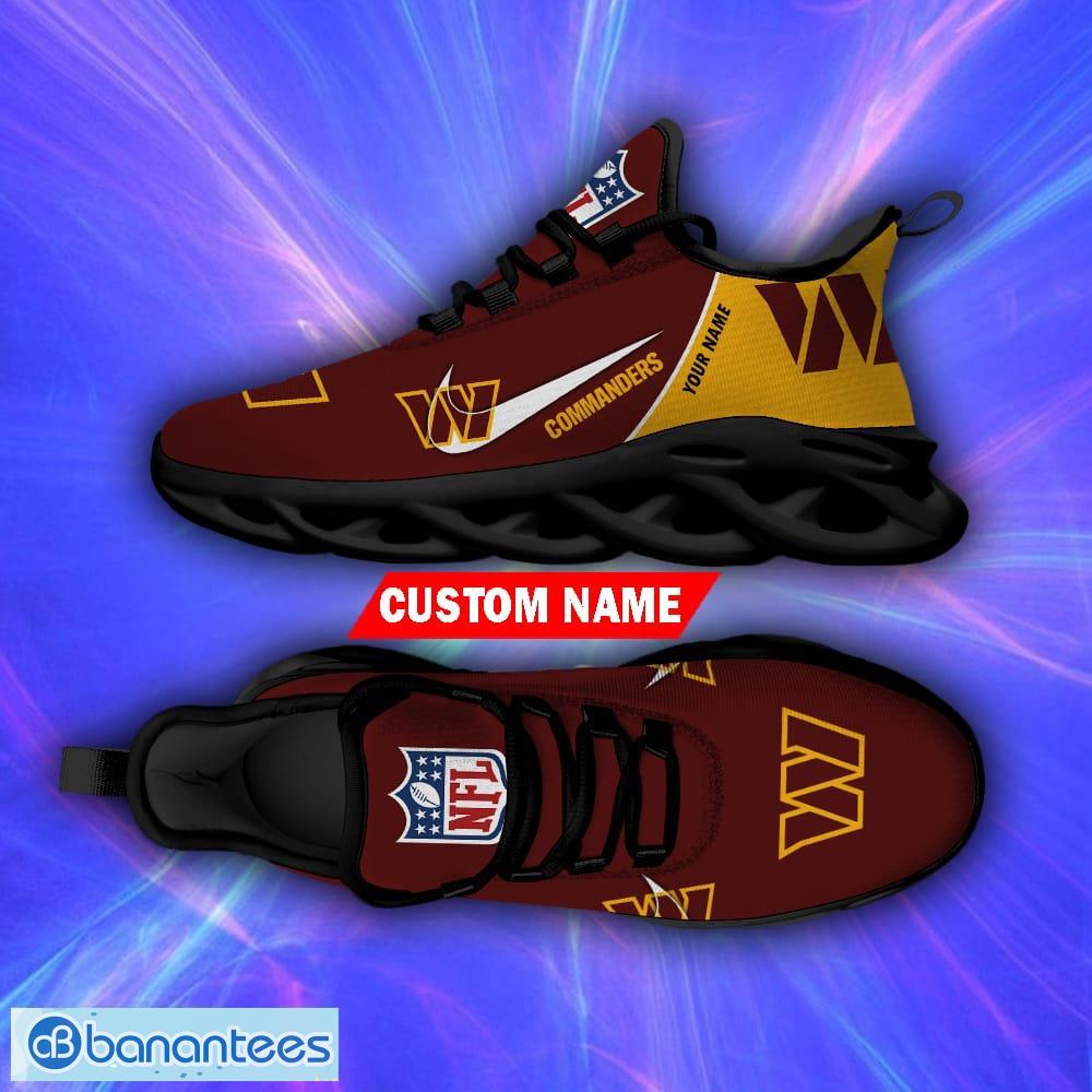 Washington Commanders NFL Max Soul Sneakers Sport Shoes - Banantees